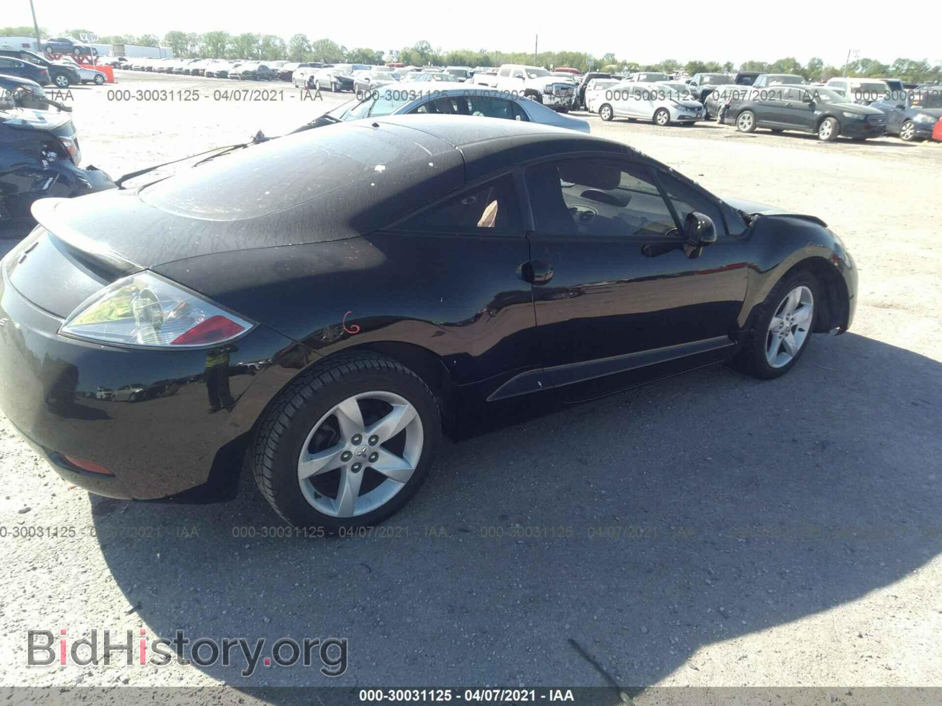 2007 MITSUBISHI ECLIPSE - VIN: 4A3AK24F57E050458 - Фото 4