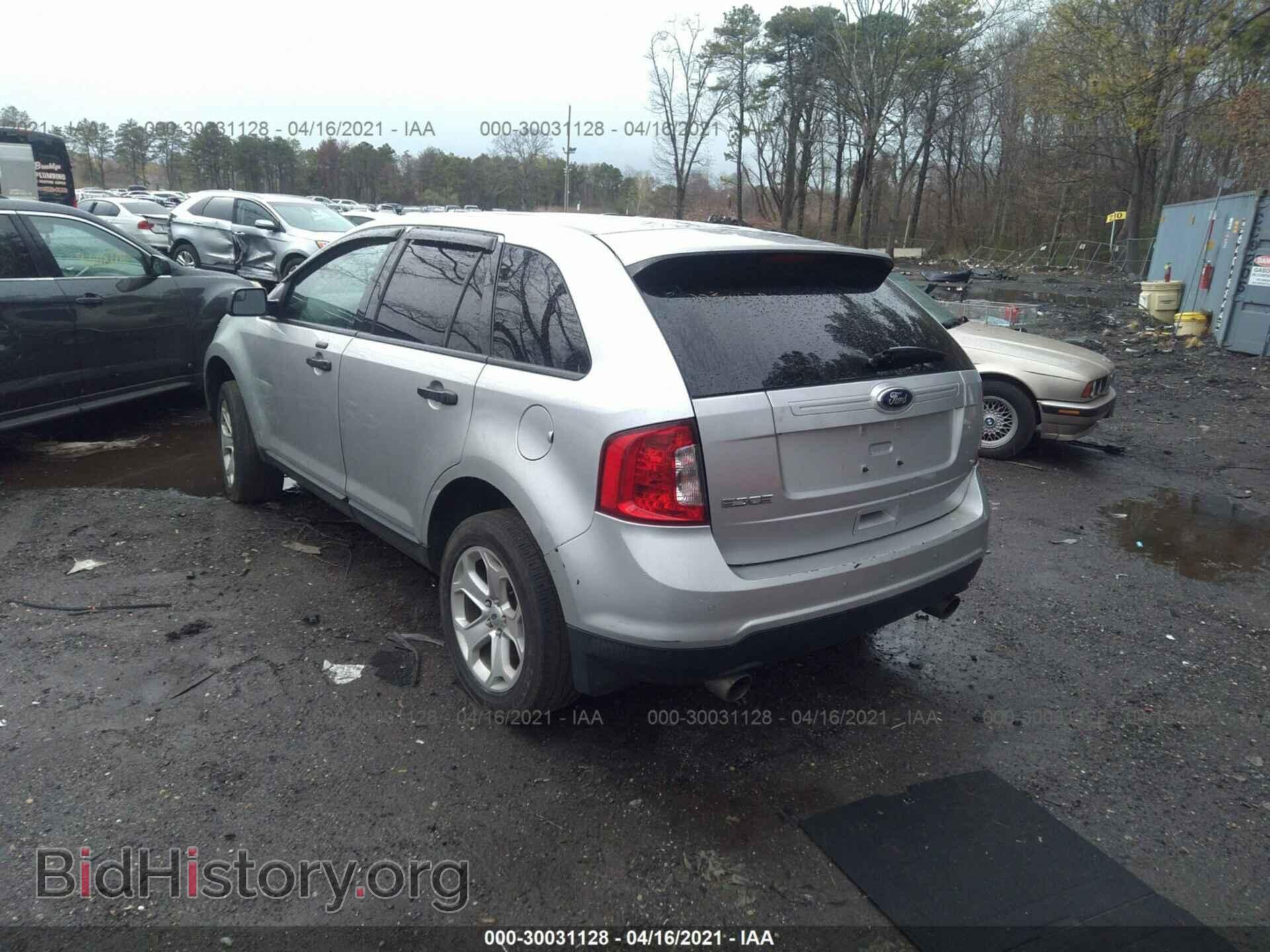 2014 FORD EDGE - VIN: 2FMDK4GC9EBB51438 - Фото 3