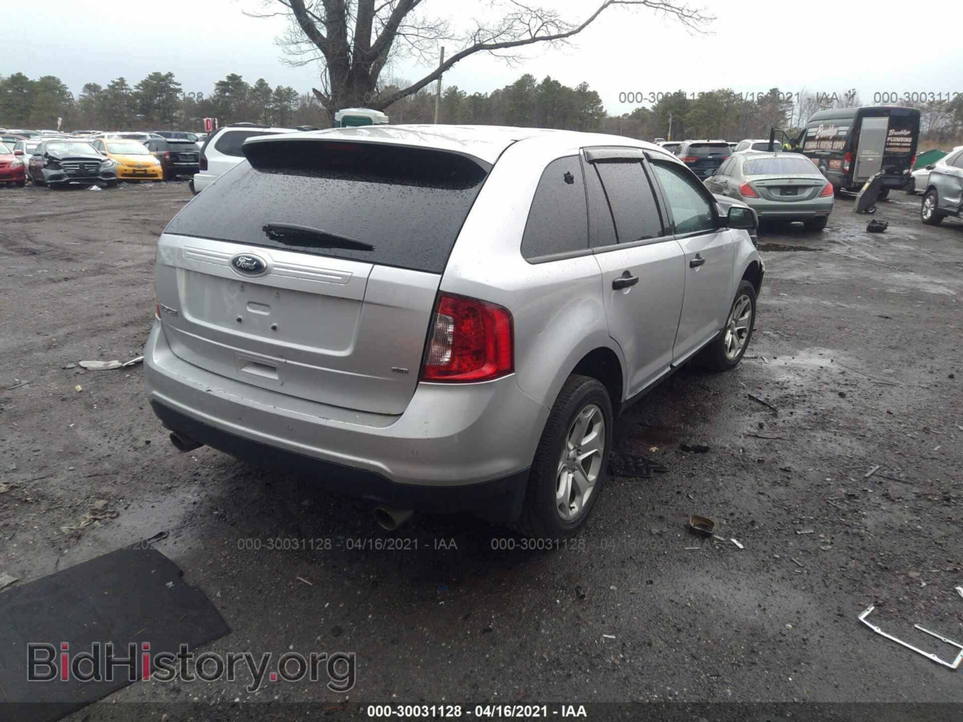 2014 FORD EDGE - VIN: 2FMDK4GC9EBB51438 - Фото 4