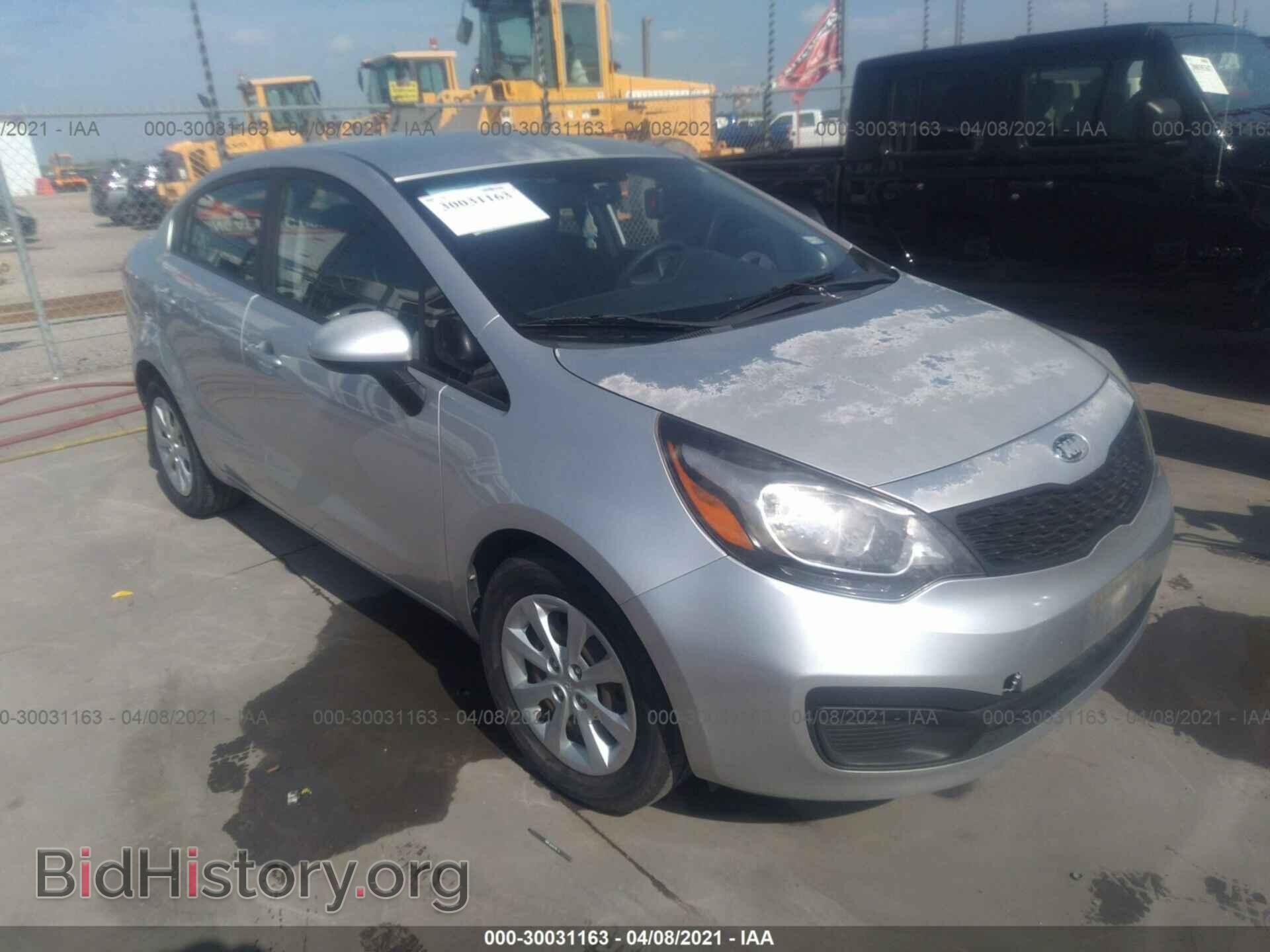 Фотография KNADM4A36D6200516 - KIA RIO 2013