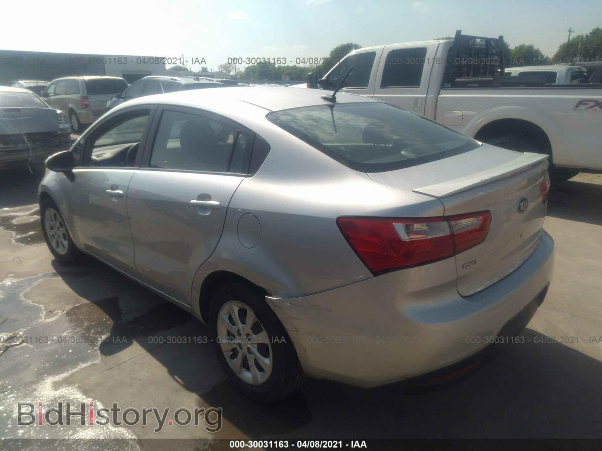 2013 KIA RIO - VIN: KNADM4A36D6200516 - Фото 3