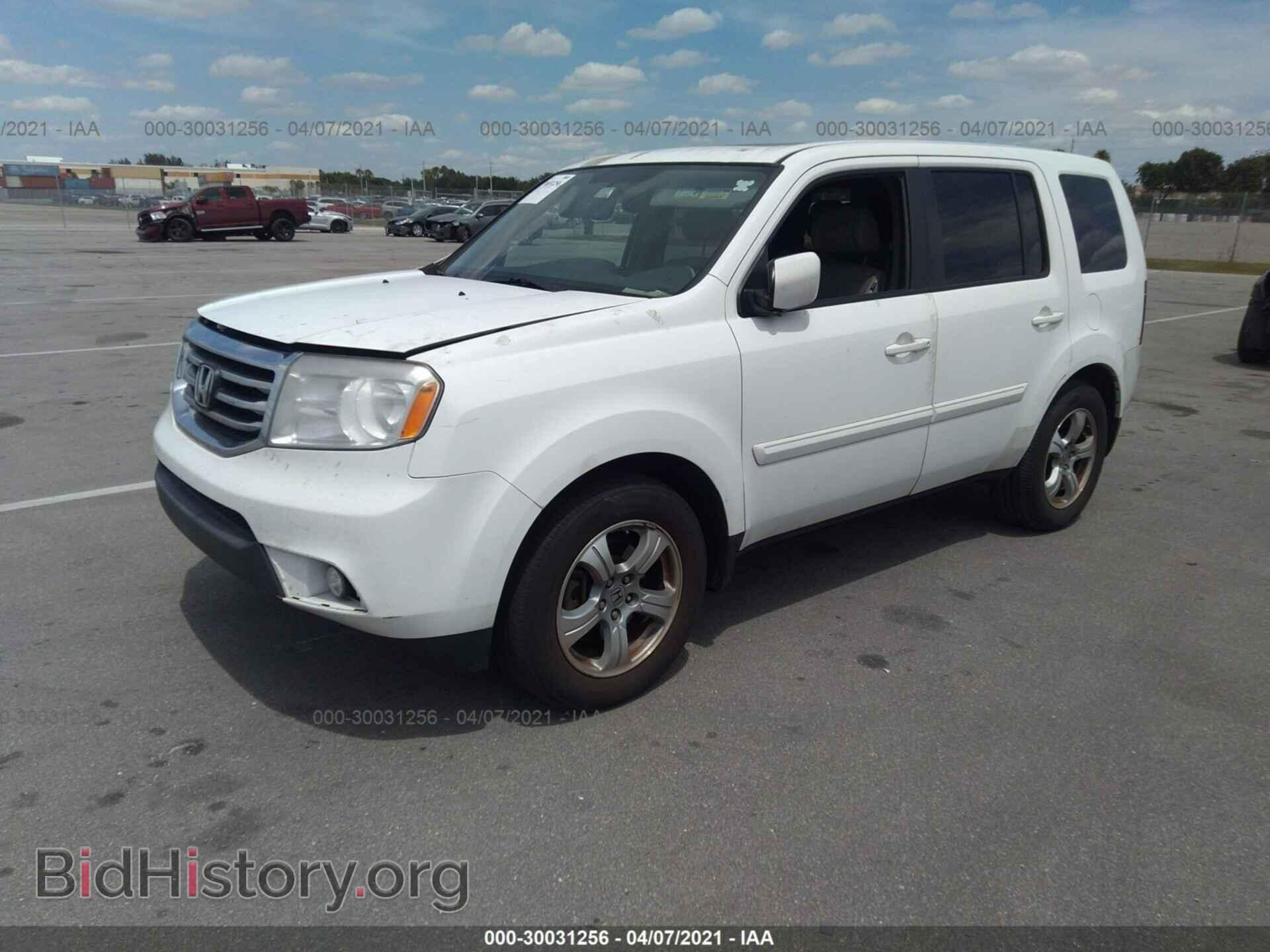 2014 HONDA PILOT - VIN: 5FNYF3H57EB027370 - Фото 2