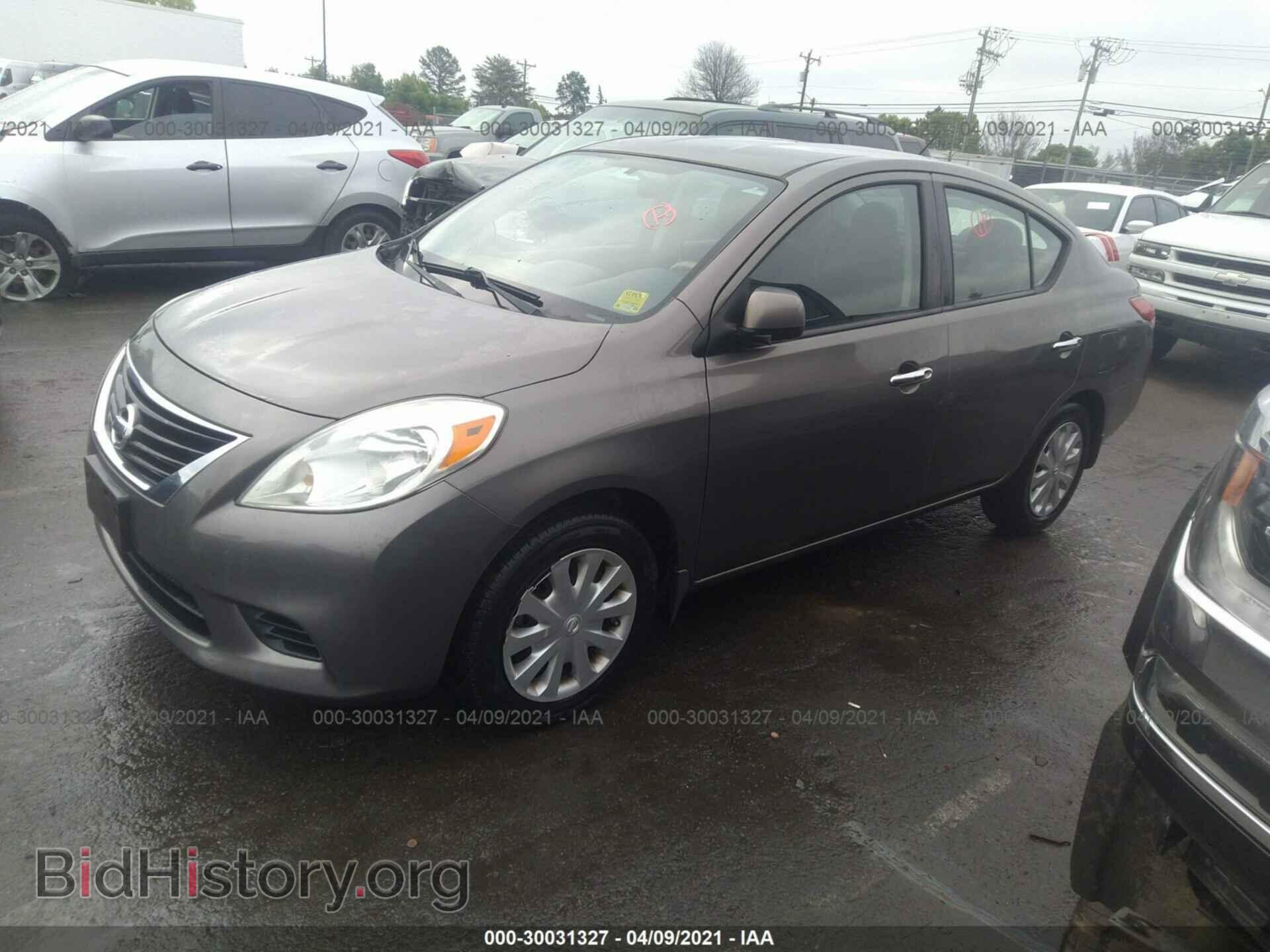 2012 NISSAN VERSA - VIN: 3N1CN7AP8CL874898 - Фото 2