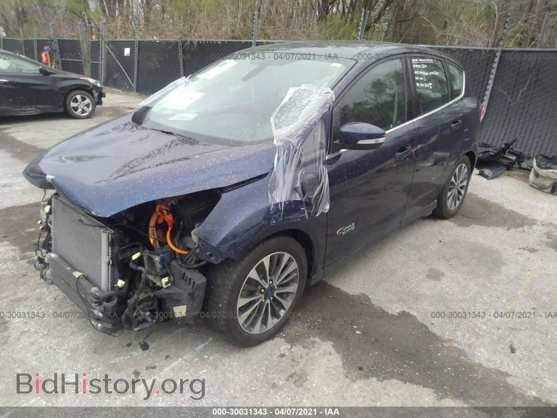 2017 FORD C-MAX ENERGI - VIN: 1FADP5FU8HL112193 - Фото 2