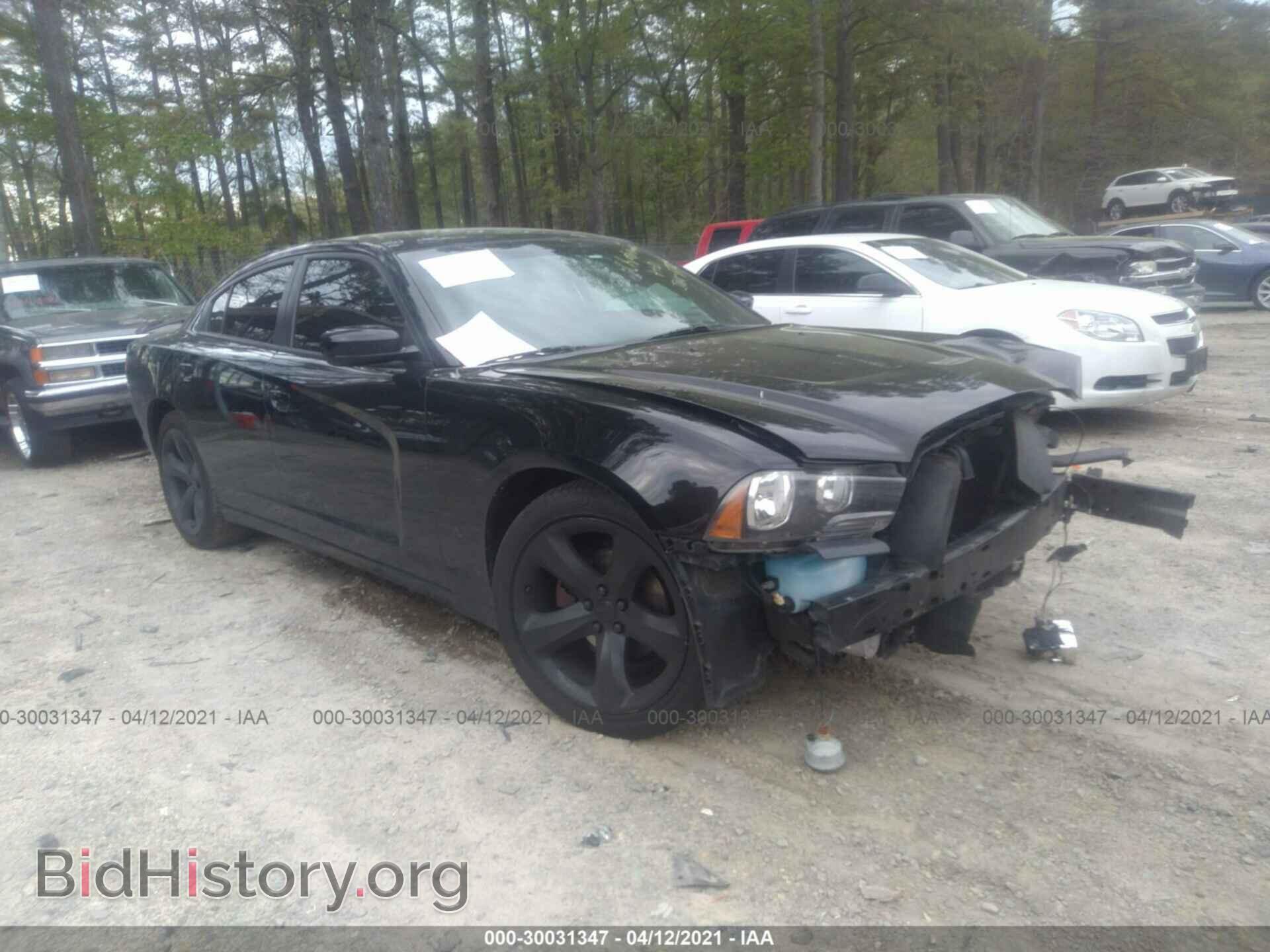 Photo 2C3CDXHG7EH162761 - DODGE CHARGER 2014