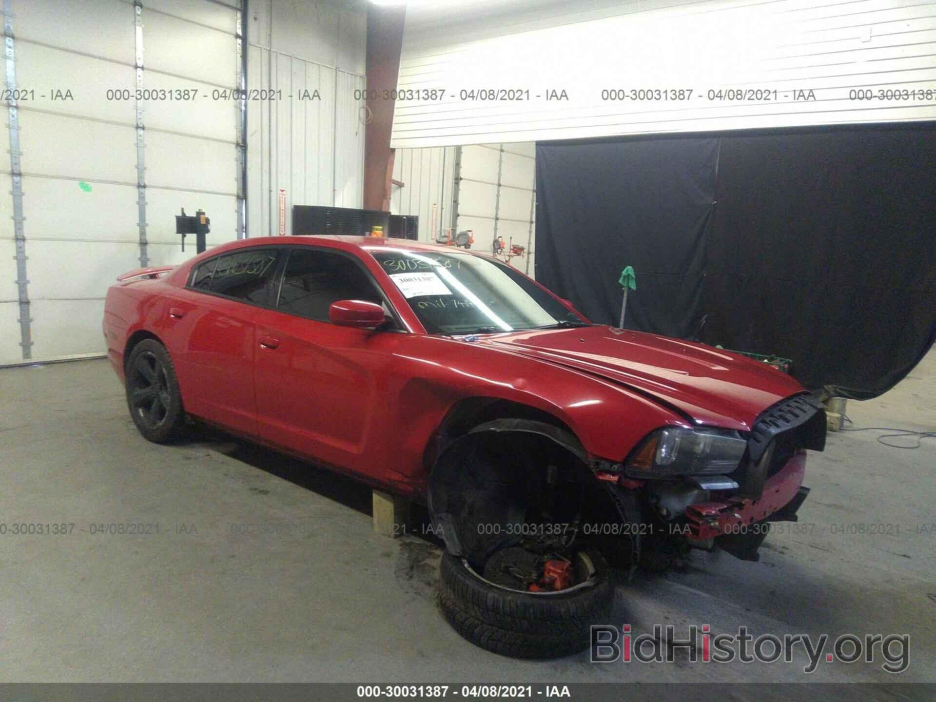 Photo 2C3CDXHG9CH302306 - DODGE CHARGER 2012
