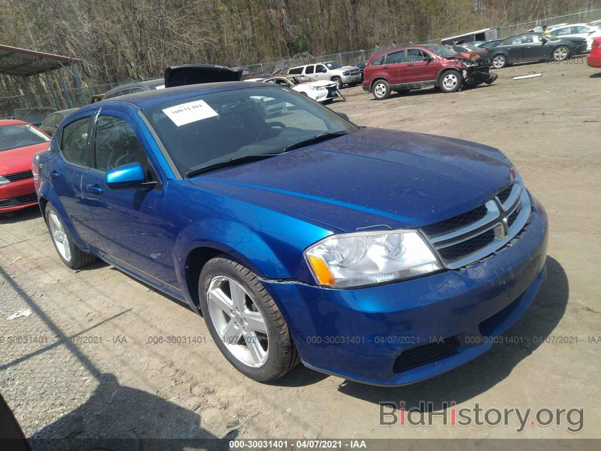 Photo 1C3CDZCB6CN149057 - DODGE AVENGER 2012