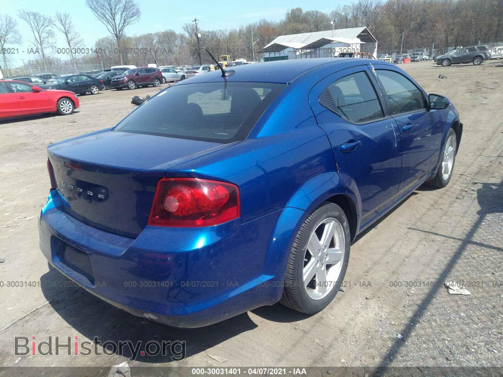 2012 DODGE AVENGER - VIN: 1C3CDZCB6CN149057 - Фото 4