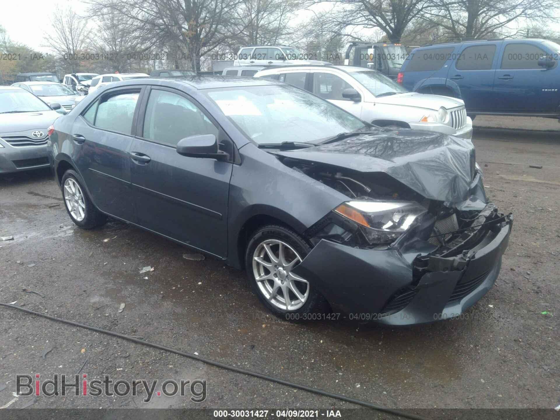 2014 Toyota COROLLA L/LE/S/S Plus/LE Plus (VIN 2T1BURHE6EC181720) — photo 1 of 11, IAAI, damage: front end