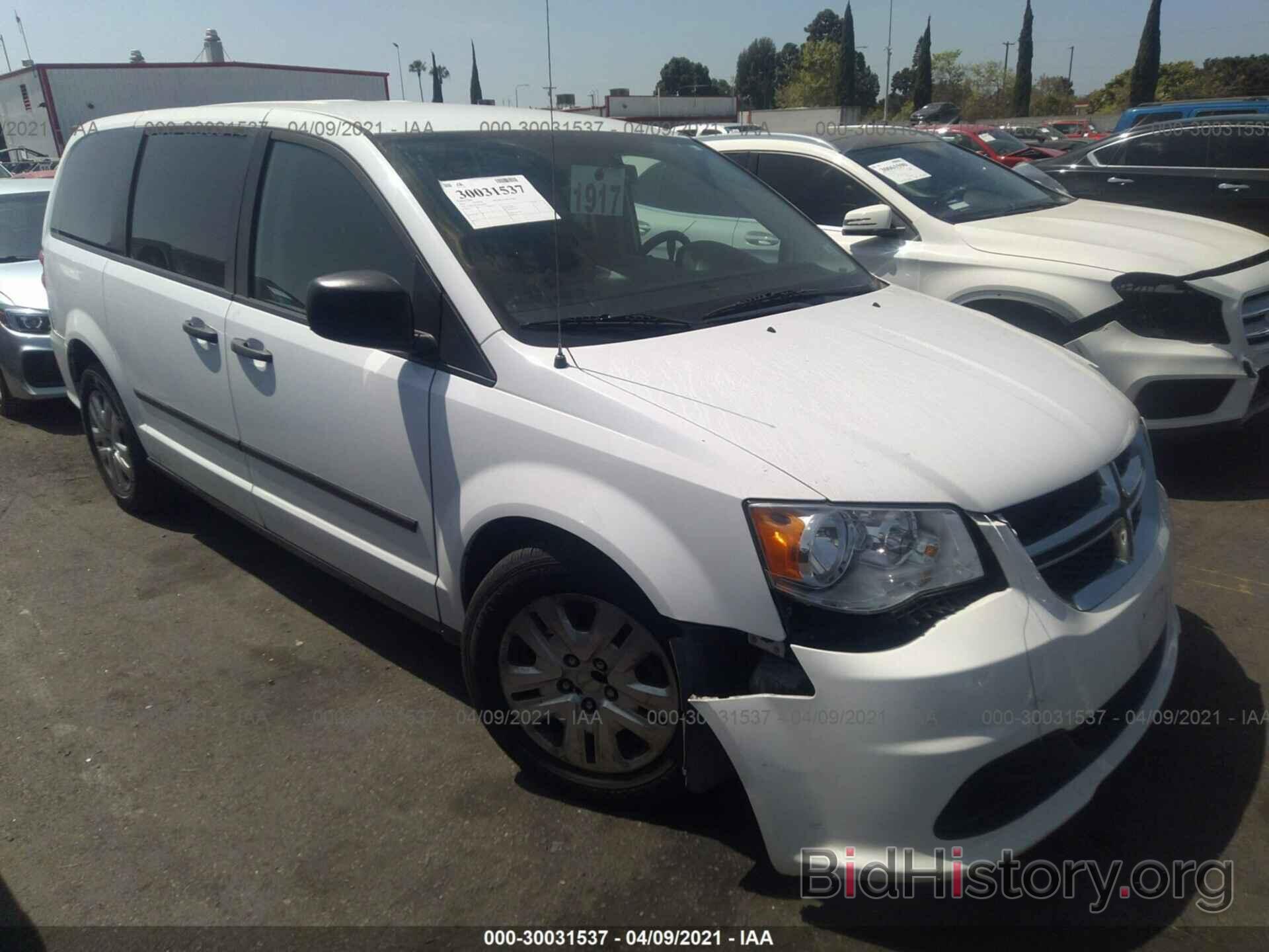 Photo 2C4RDGBG9GR335997 - DODGE GRAND CARAVAN 2016