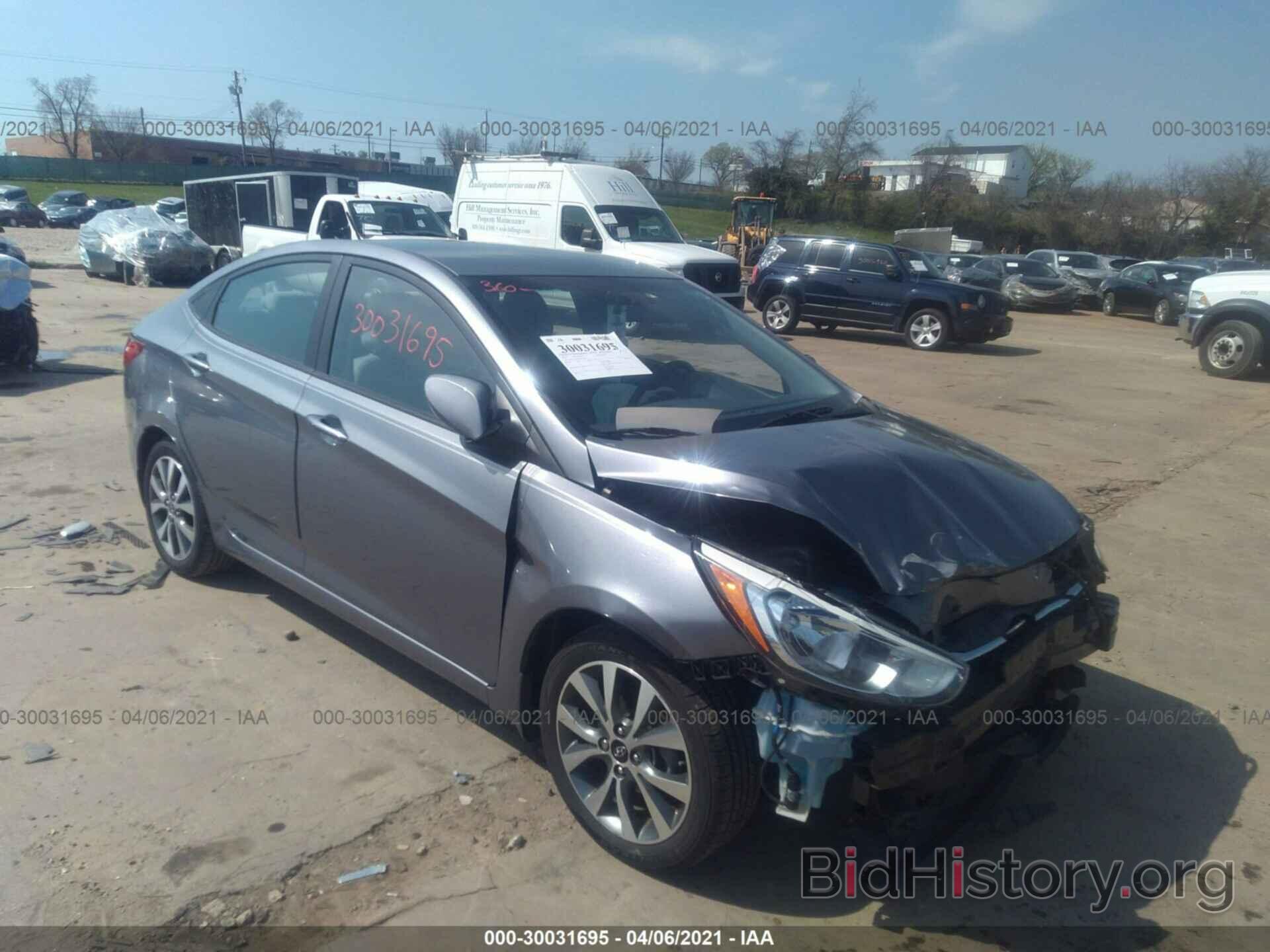 Photo KMHCT4AE8HU331365 - HYUNDAI ACCENT 2017