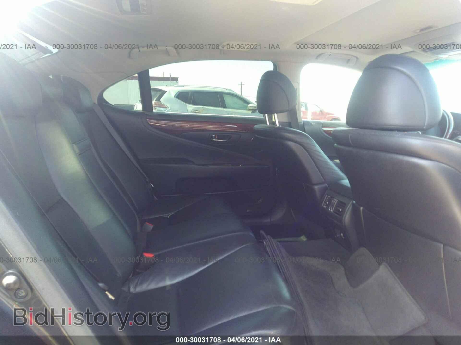 2007 LEXUS LS 460 - VIN: JTHGL46F375011417 - Фото 8