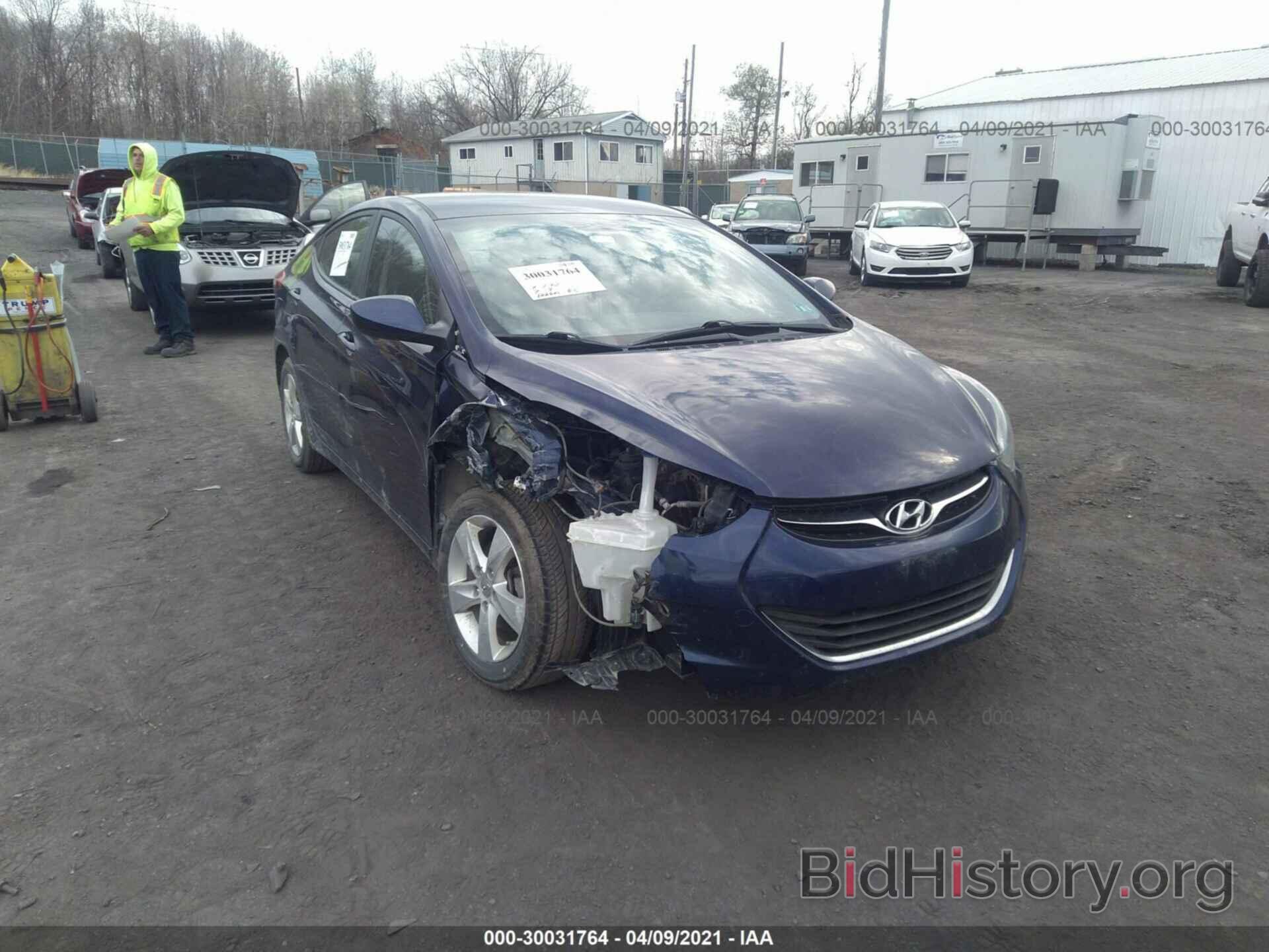 Photo 5NPDH4AE1DH287191 - HYUNDAI ELANTRA 2013