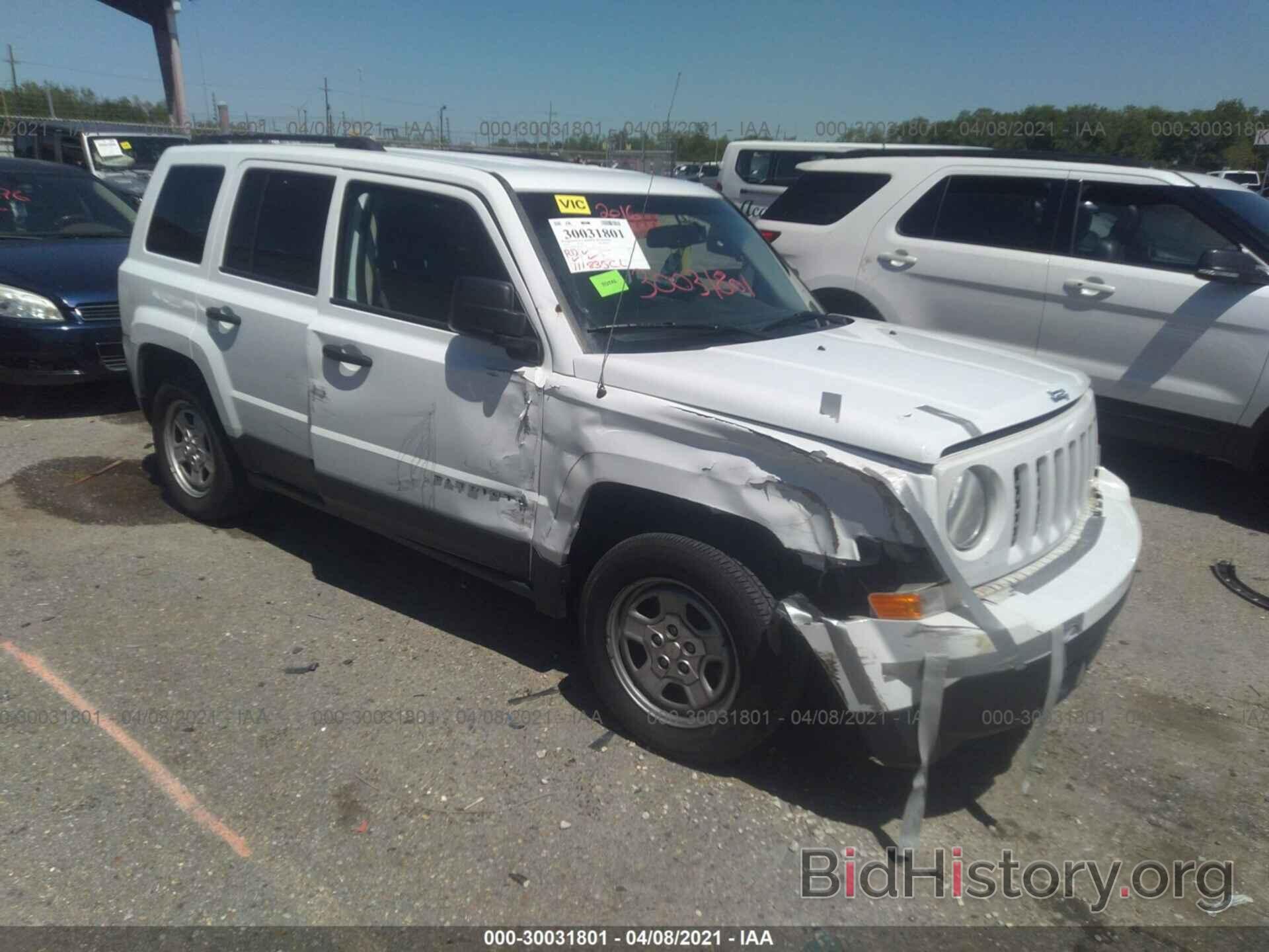 Photo 1C4NJPBA9GD777149 - JEEP PATRIOT 2016