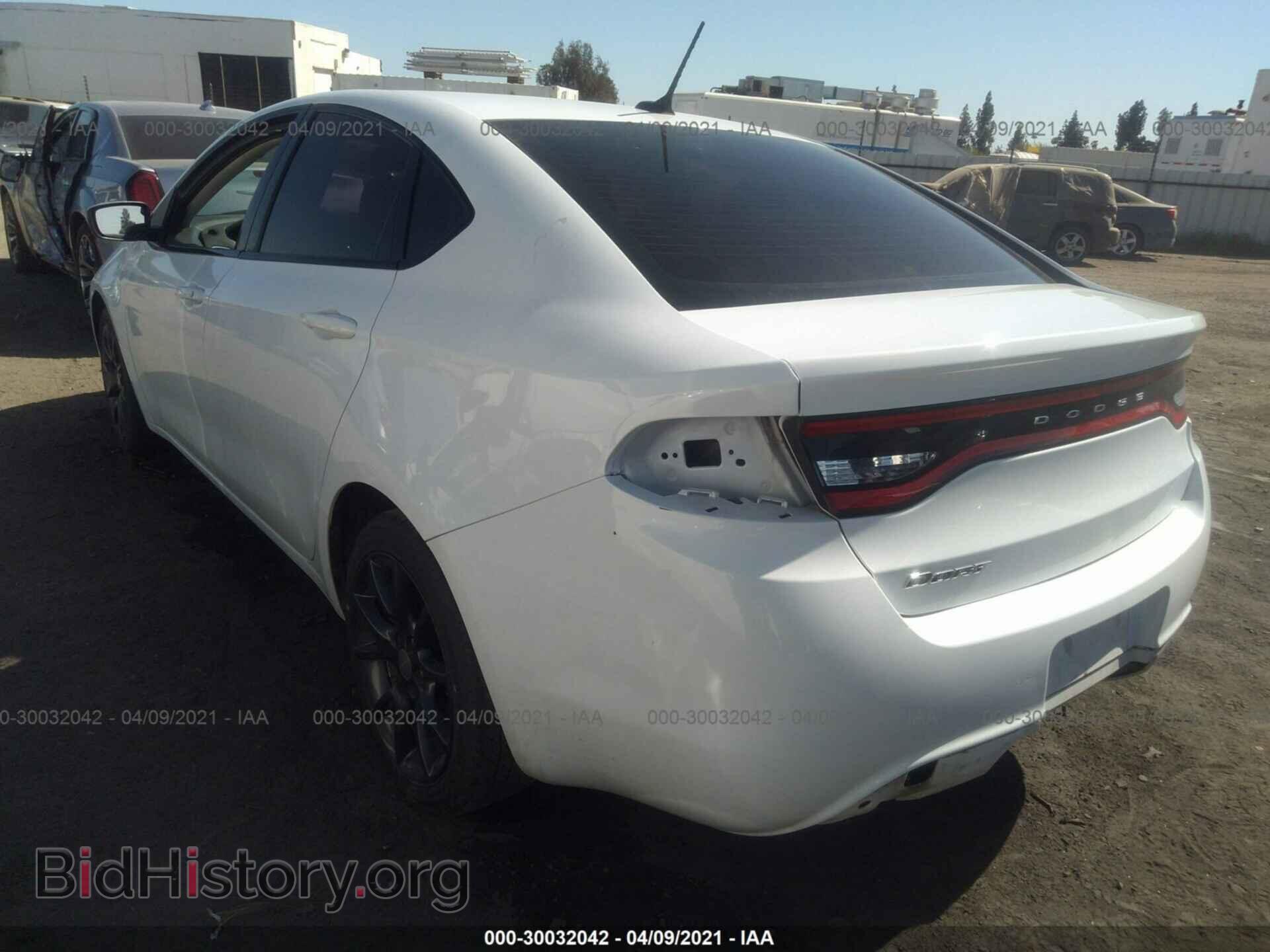 2016 DODGE DART - VIN: 1C3CDFAA1GD577722 - Фото 3