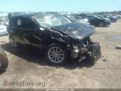 2015 Ford FLEX LIMITED, черный — VIN 2FMGK5D87FBA09335, IAAI