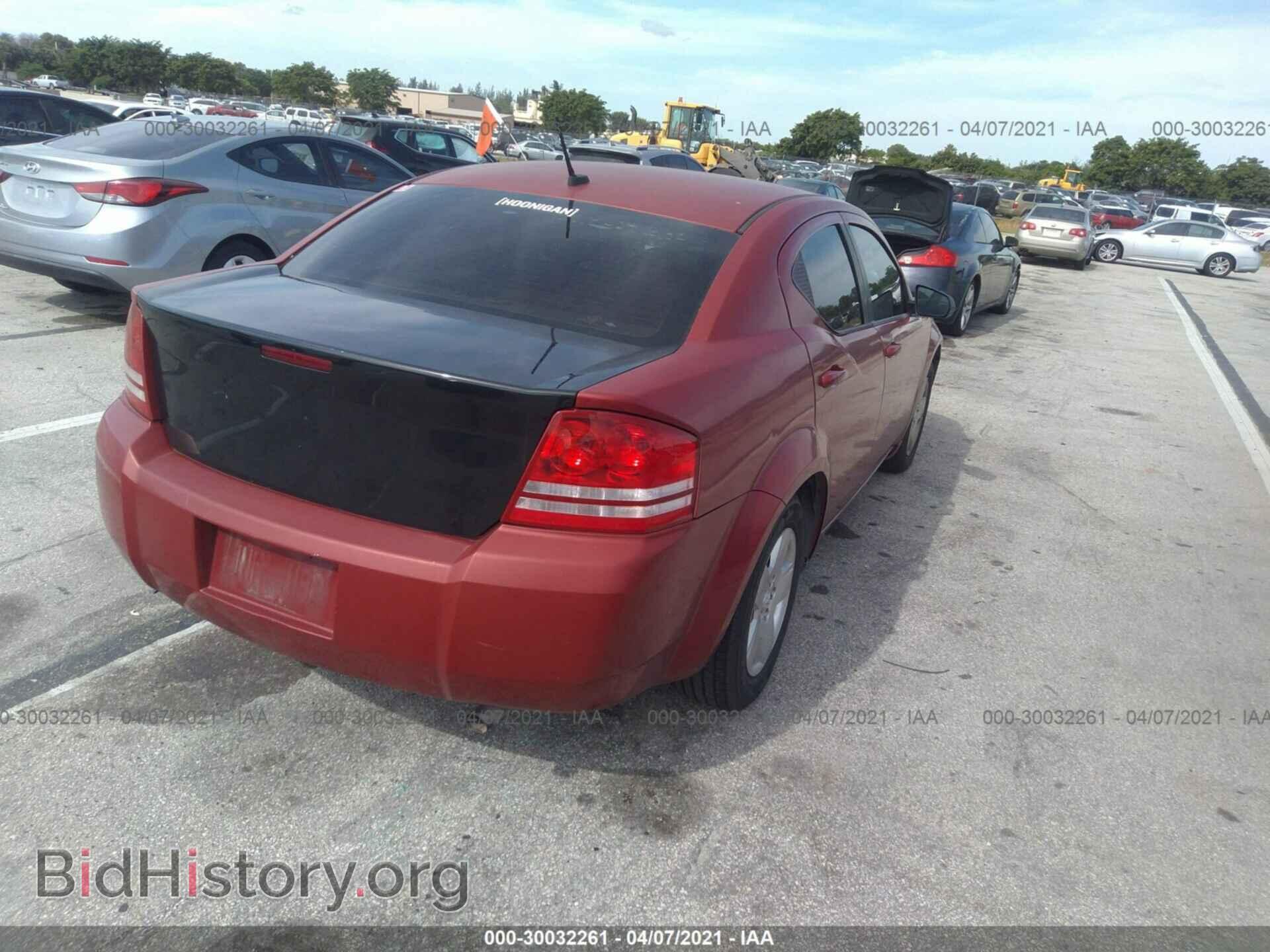 2008 DODGE AVENGER - VIN: 1B3LC46K68N102648 - Фото 4