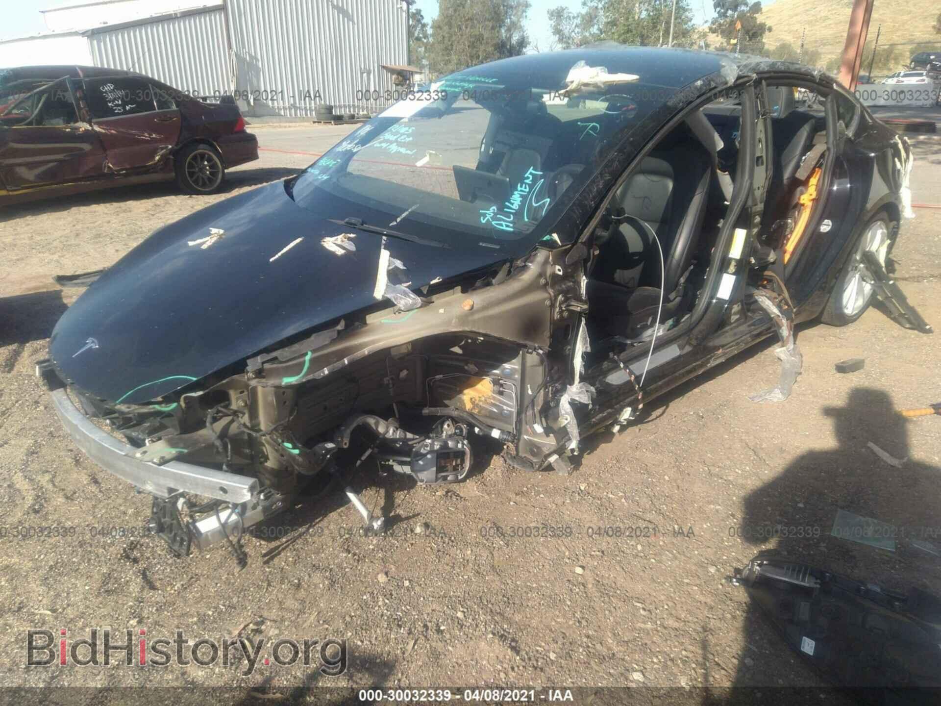2019 TESLA MODEL 3 - VIN: 5YJ3E1EA9KF401797 - Фото 2