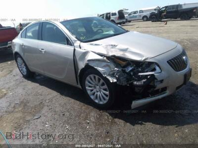 2013 Buick REGAL Turbo Premium 1, золотистый — VIN 2G4GS5EV5D9195580, IAAI