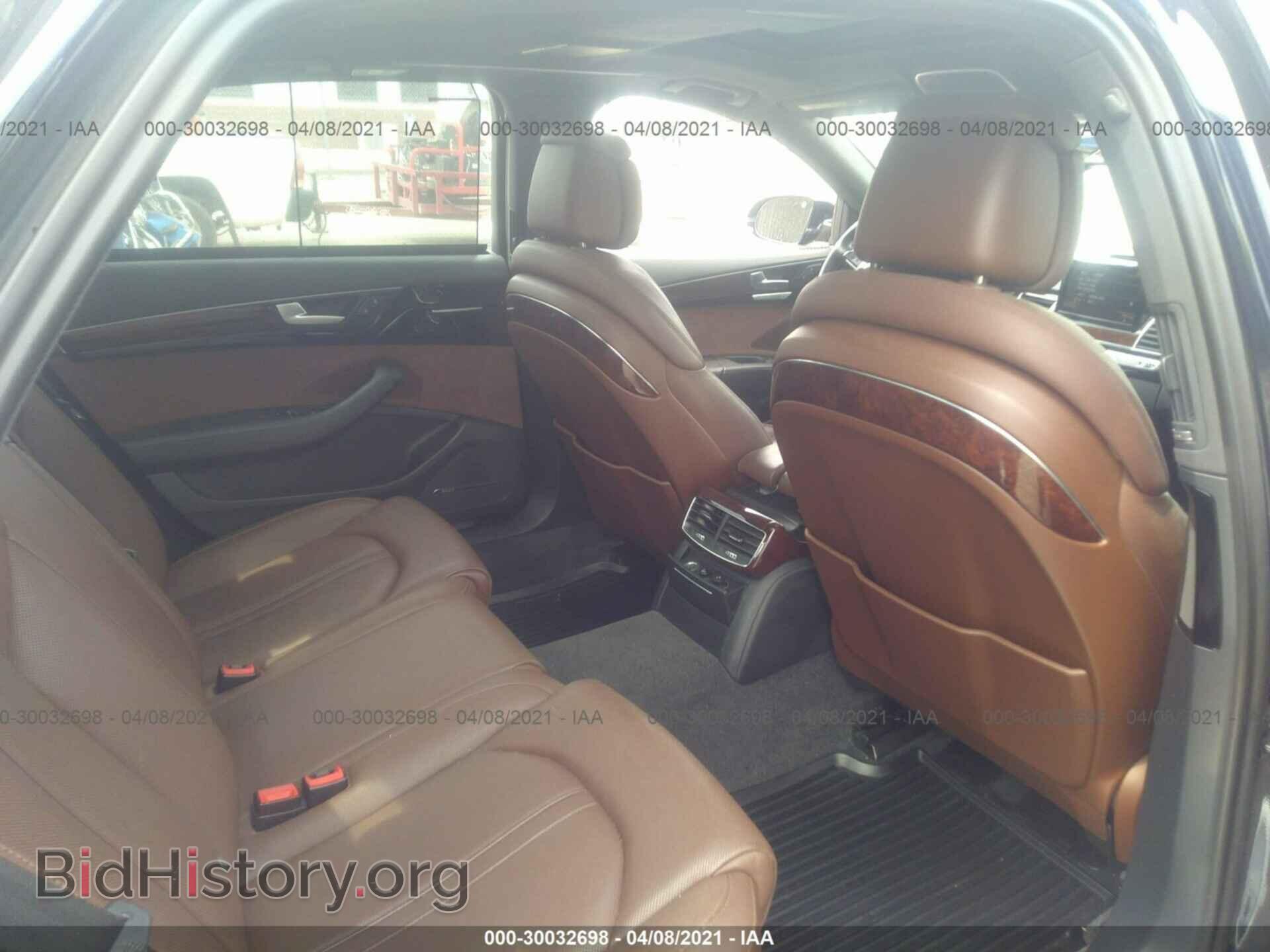 2013 AUDI A8 L - VIN: WAURGAFD0DN004493 - Photo 8