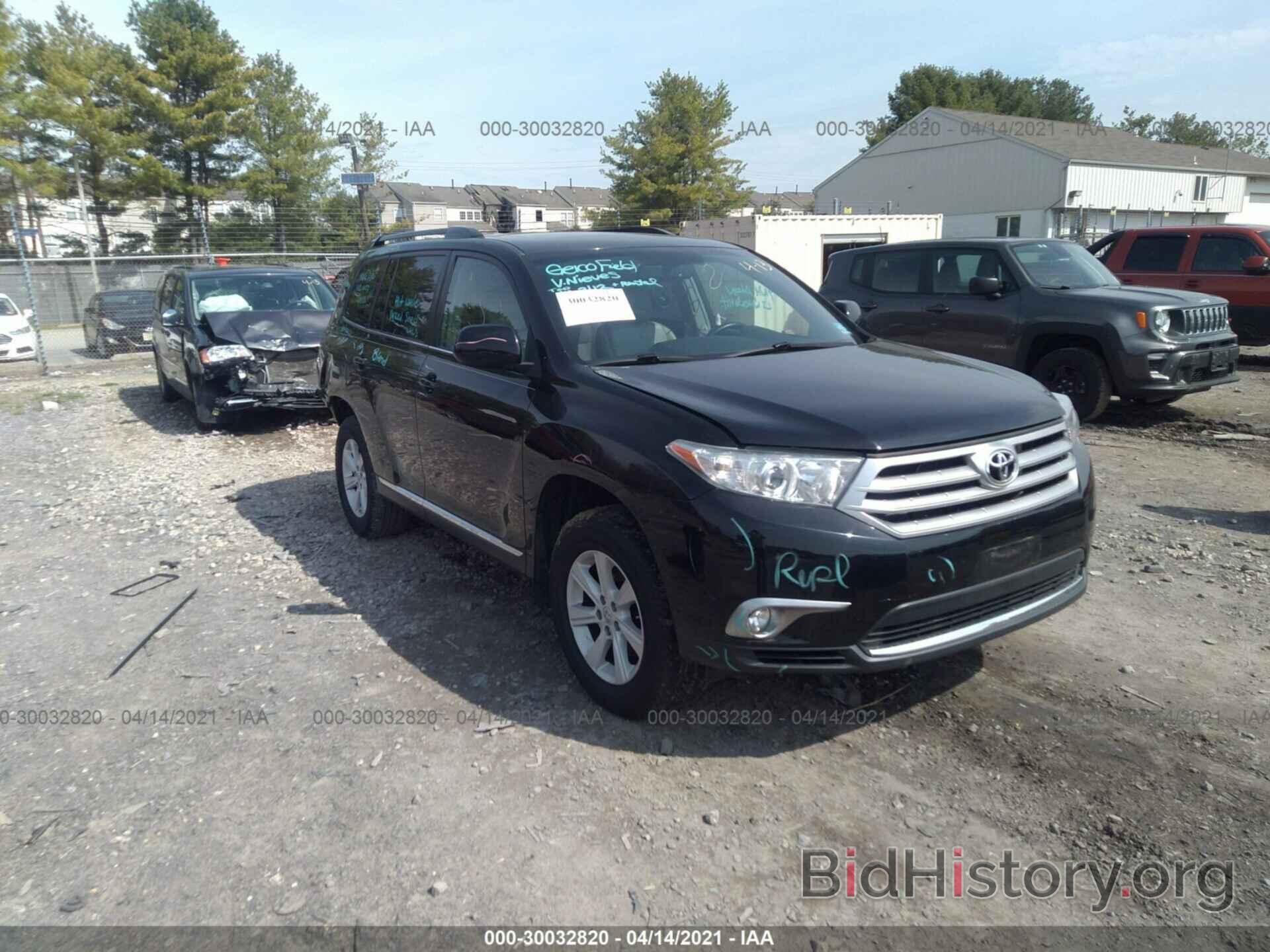 Photo 5TDZK3EH6DS103993 - TOYOTA HIGHLANDER 2013