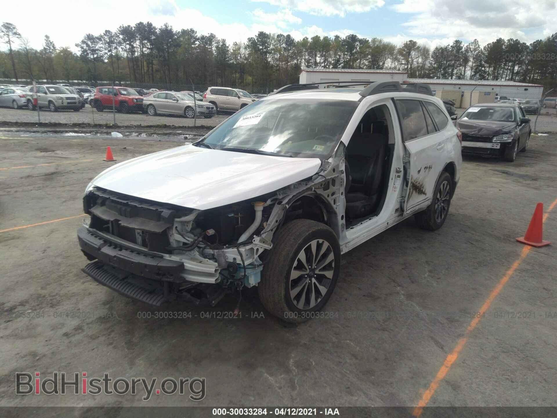 2017 SUBARU OUTBACK - VIN: 4S4BSANC2H3313732 - Фото 2
