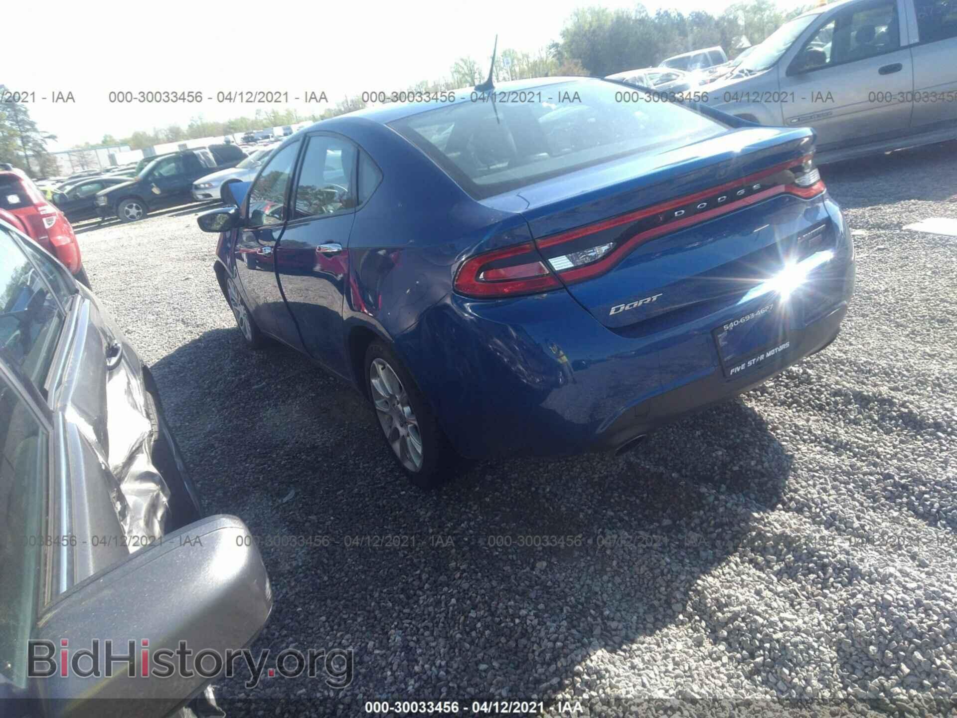 2013 DODGE DART - VIN: 1C3CDFCH4DD337022 - Фото 3