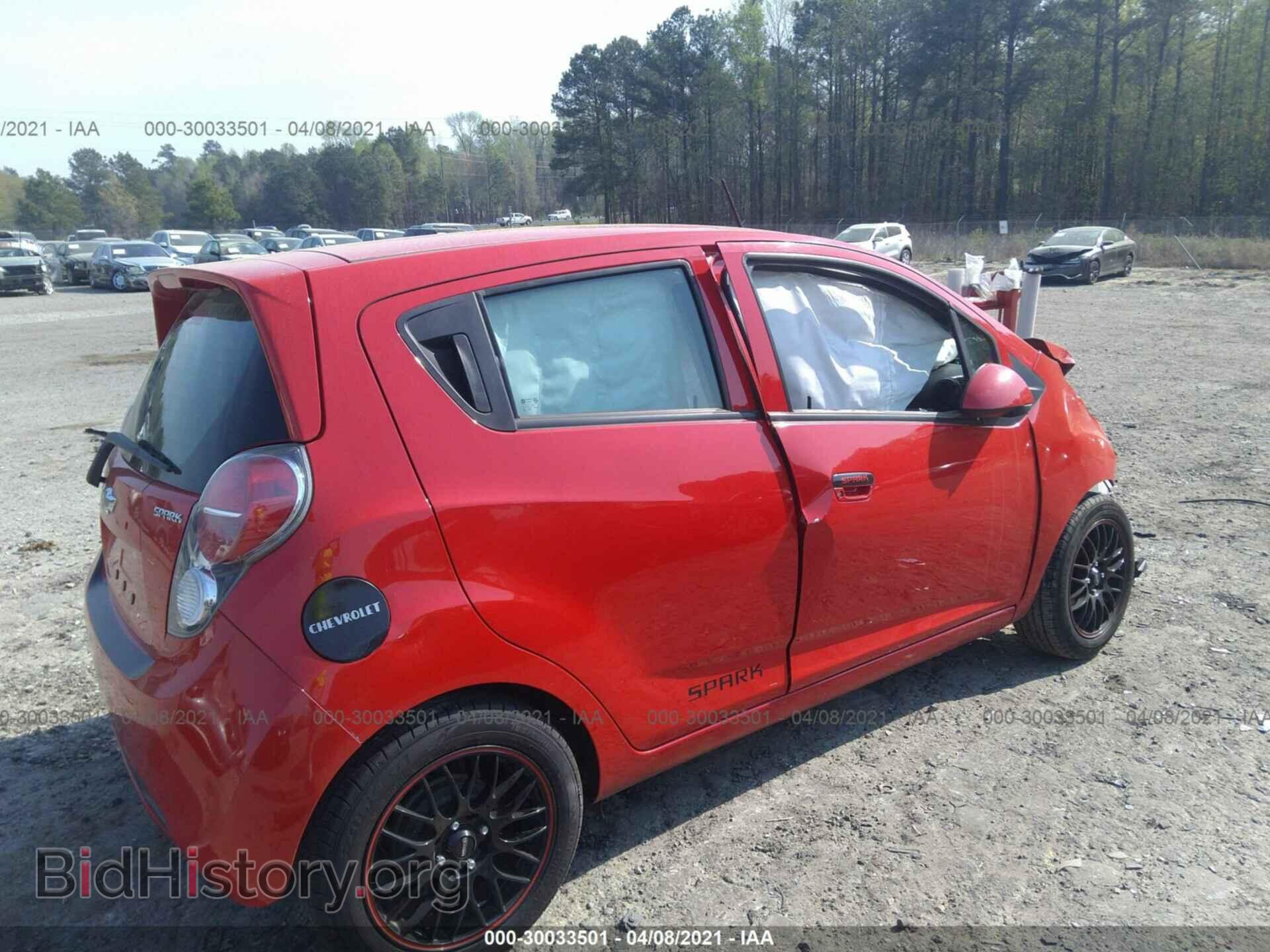 2014 CHEVROLET SPARK - VIN: KL8CD6S98EC556832 - Фото 4