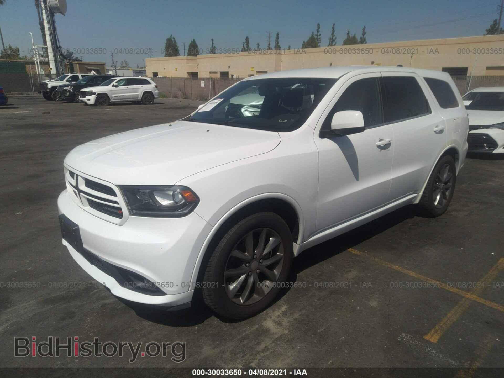 2014 DODGE DURANGO - VIN: 1C4RDHAG4EC550362 - Photo 2