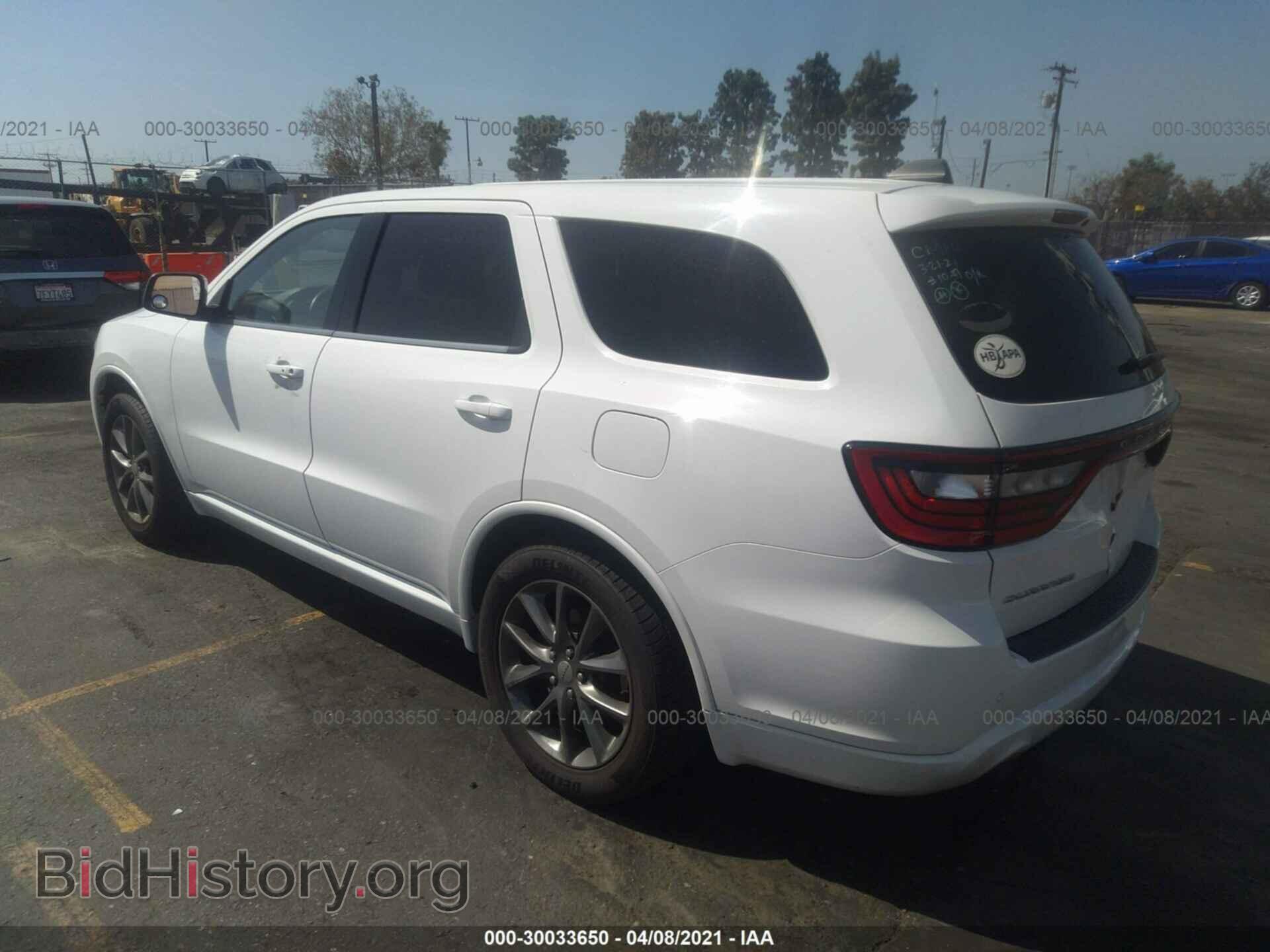 2014 DODGE DURANGO - VIN: 1C4RDHAG4EC550362 - Photo 3