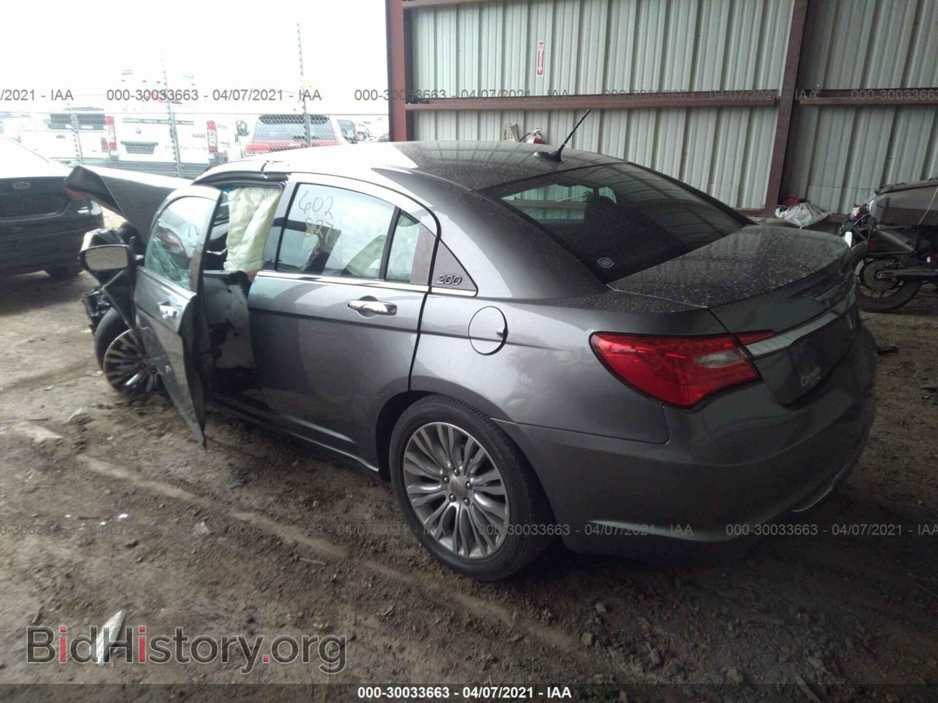 2012 CHRYSLER 200 - VIN: 1C3CCBCB5CN250519 - Photo 3