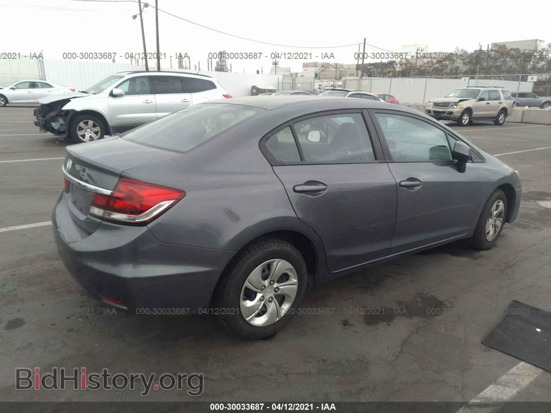 2013 HONDA CIVIC SDN - VIN: 19XFB2F51DE290698 - Фото 4