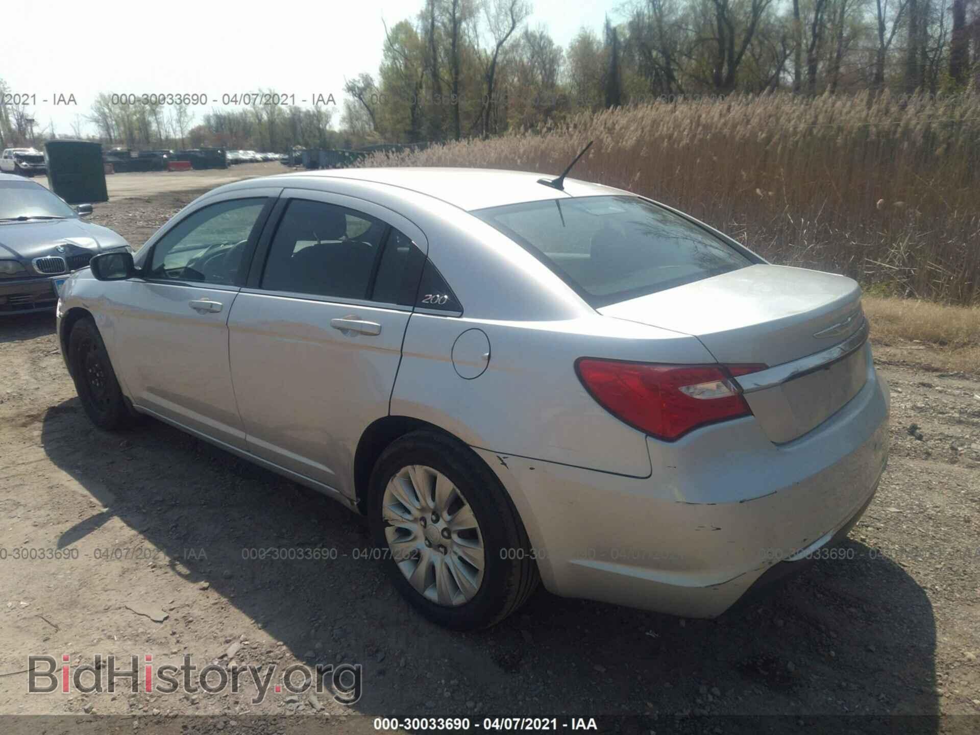 2012 CHRYSLER 200 - VIN: 1C3CCBAB5CN325917 - Фото 3