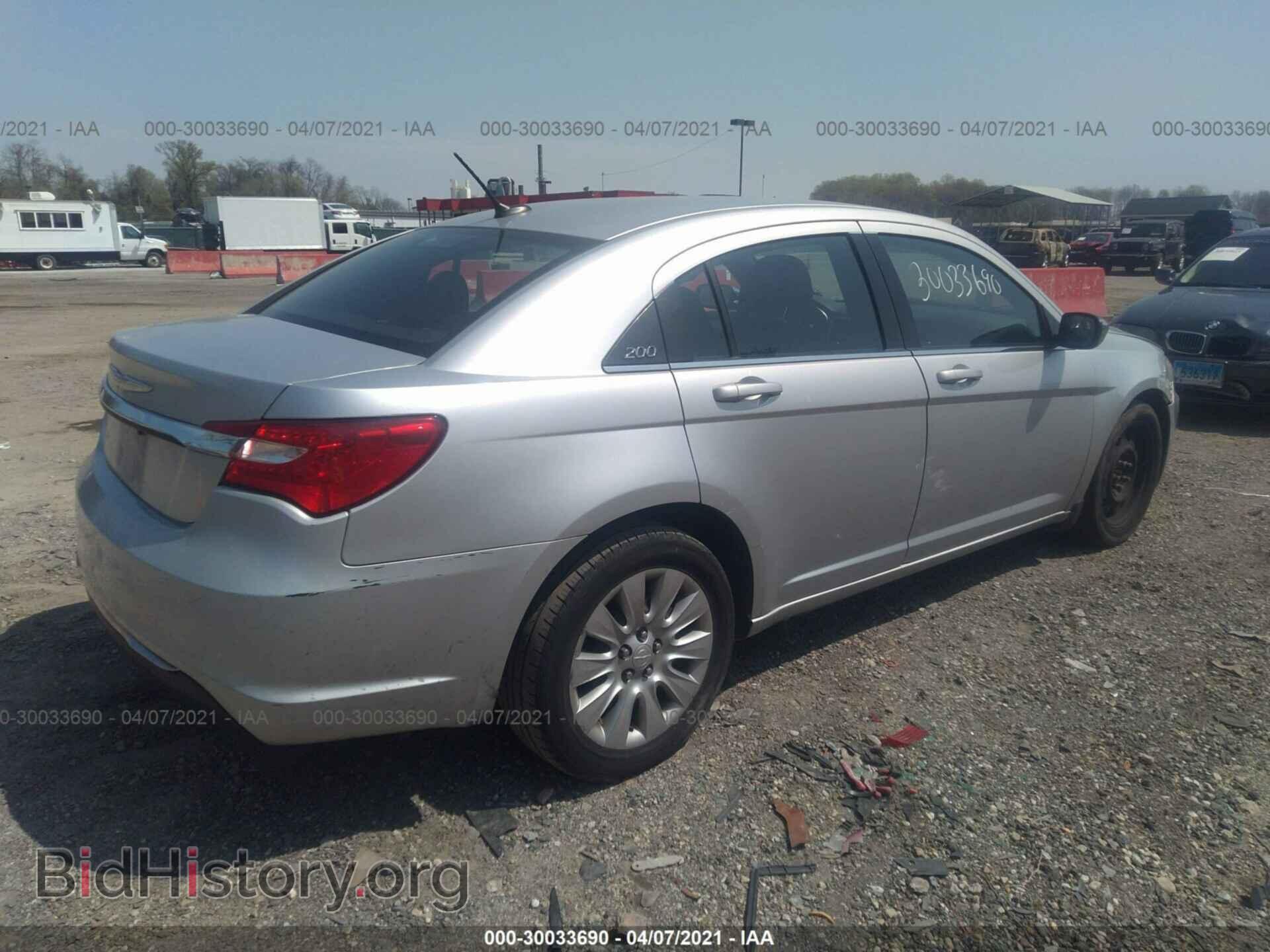 2012 CHRYSLER 200 - VIN: 1C3CCBAB5CN325917 - Фото 4