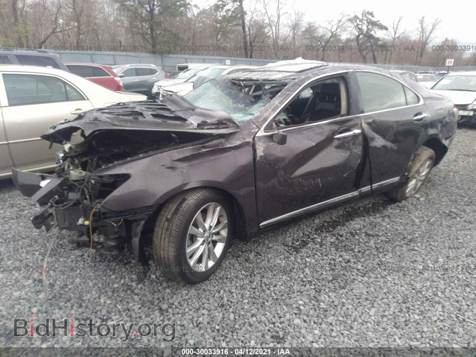 2011 LEXUS ES 350 - VIN: JTHBK1EG1B2469375 - Фото 2