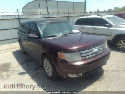 2011 Ford FLEX SEL, burgundy — VIN 2FMGK5CC2BBD36225, IAAI