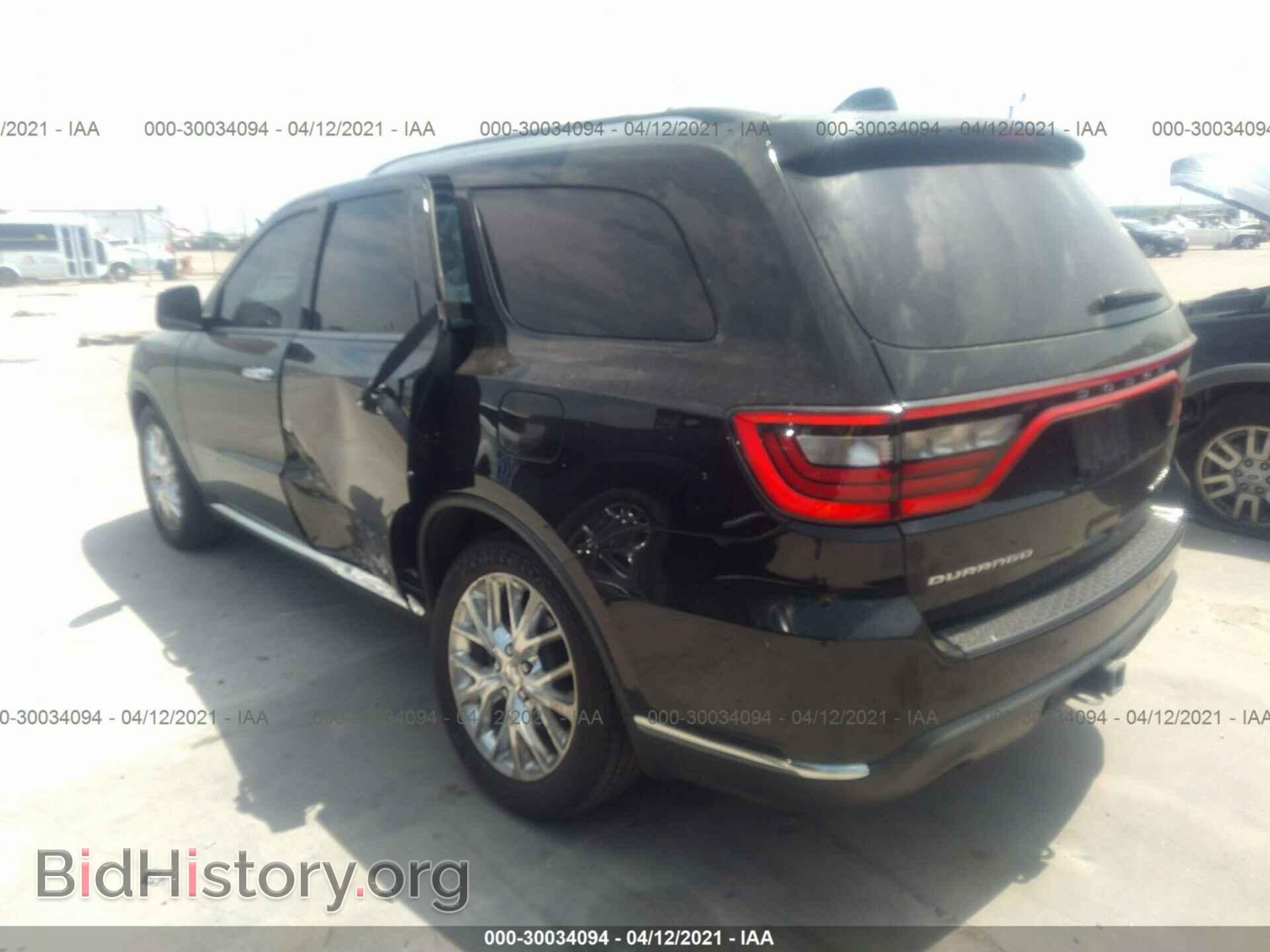 2015 DODGE DURANGO - VIN: 1C4SDHET1FC100906 - Фото 3