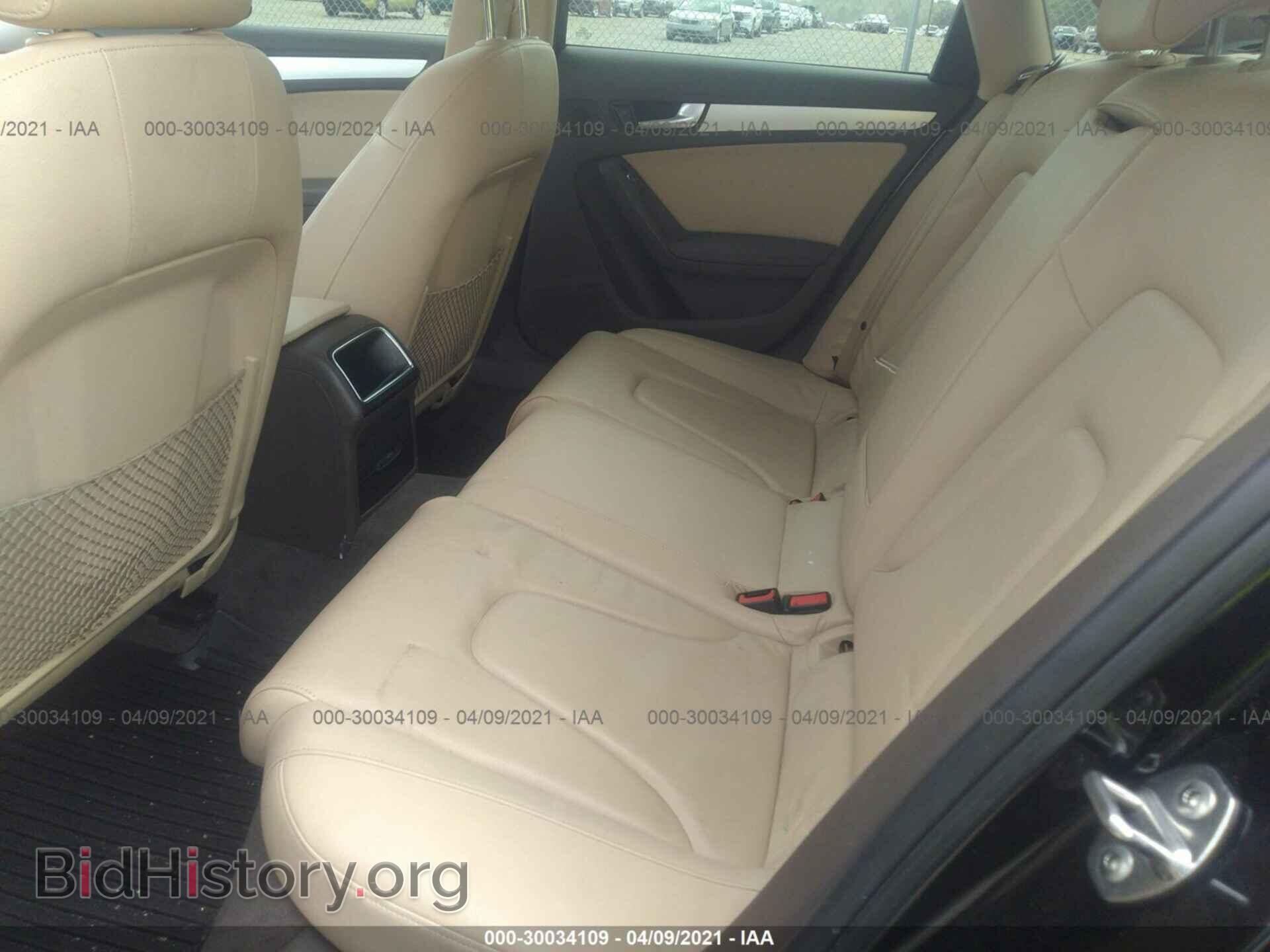 2013 AUDI A4 - VIN: WAUBFAFL7DN012408 - Фото 8