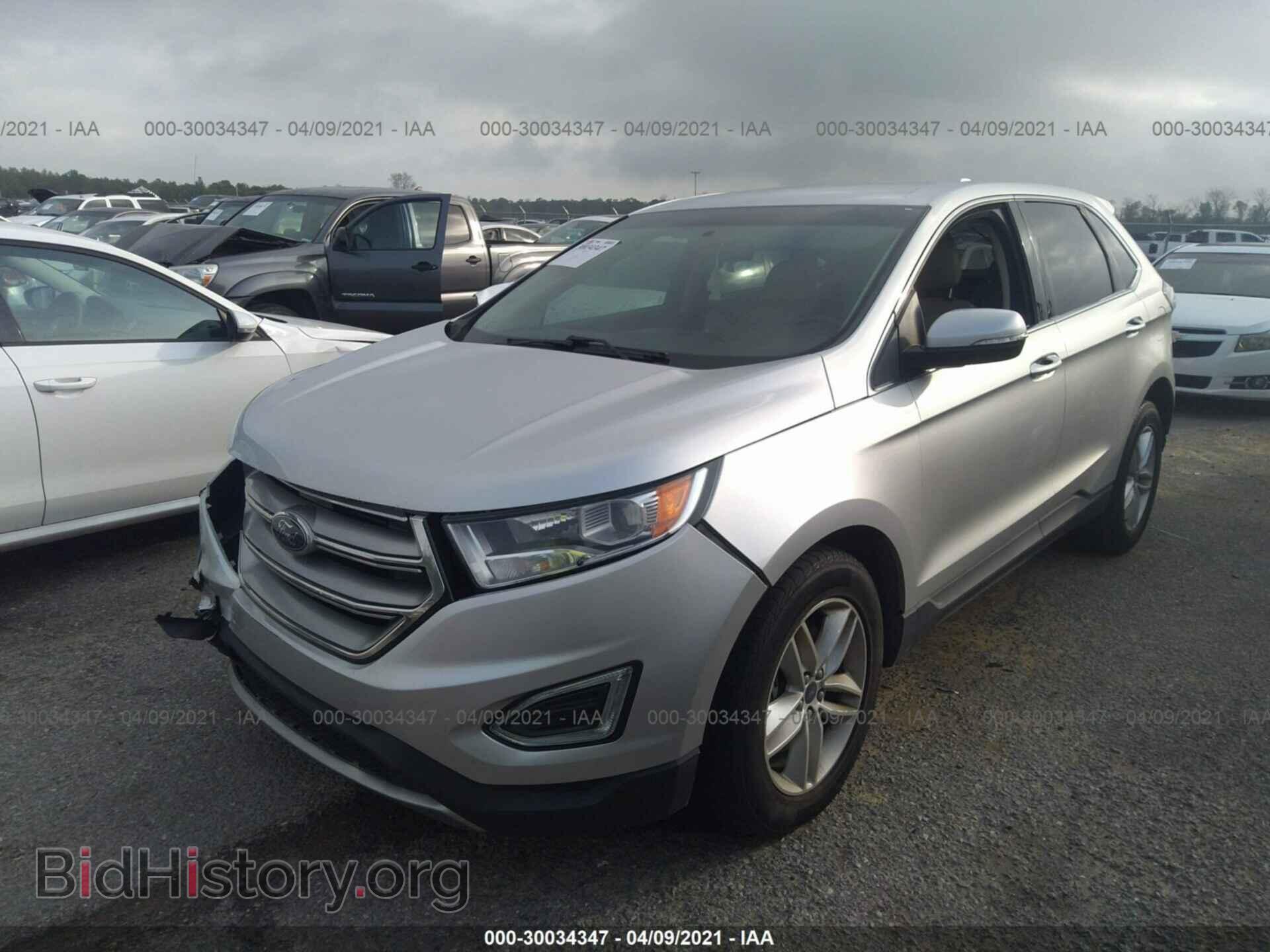 2015 FORD EDGE - VIN: 2FMTK4J97FBC18130 - Фото 2