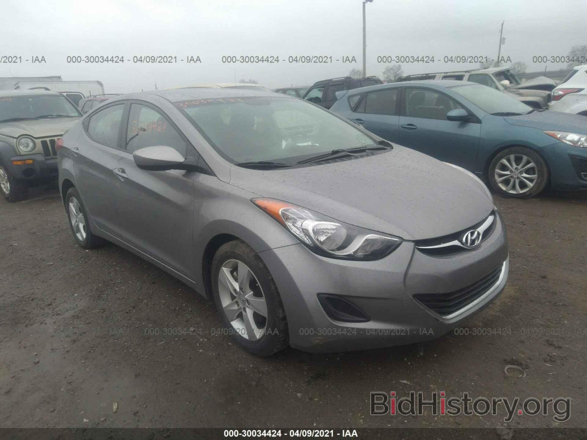 Photo KMHDH4AE2BU146497 - HYUNDAI ELANTRA 2011