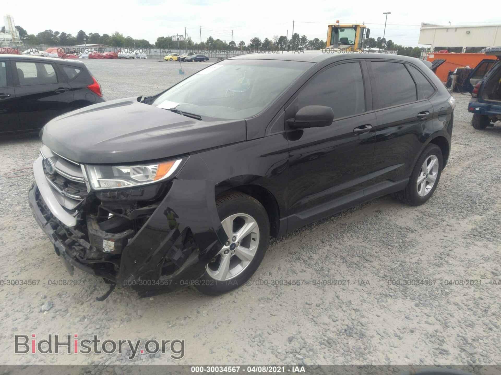 2015 FORD EDGE - VIN: 2FMTK3G88FBB39591 - Фото 2