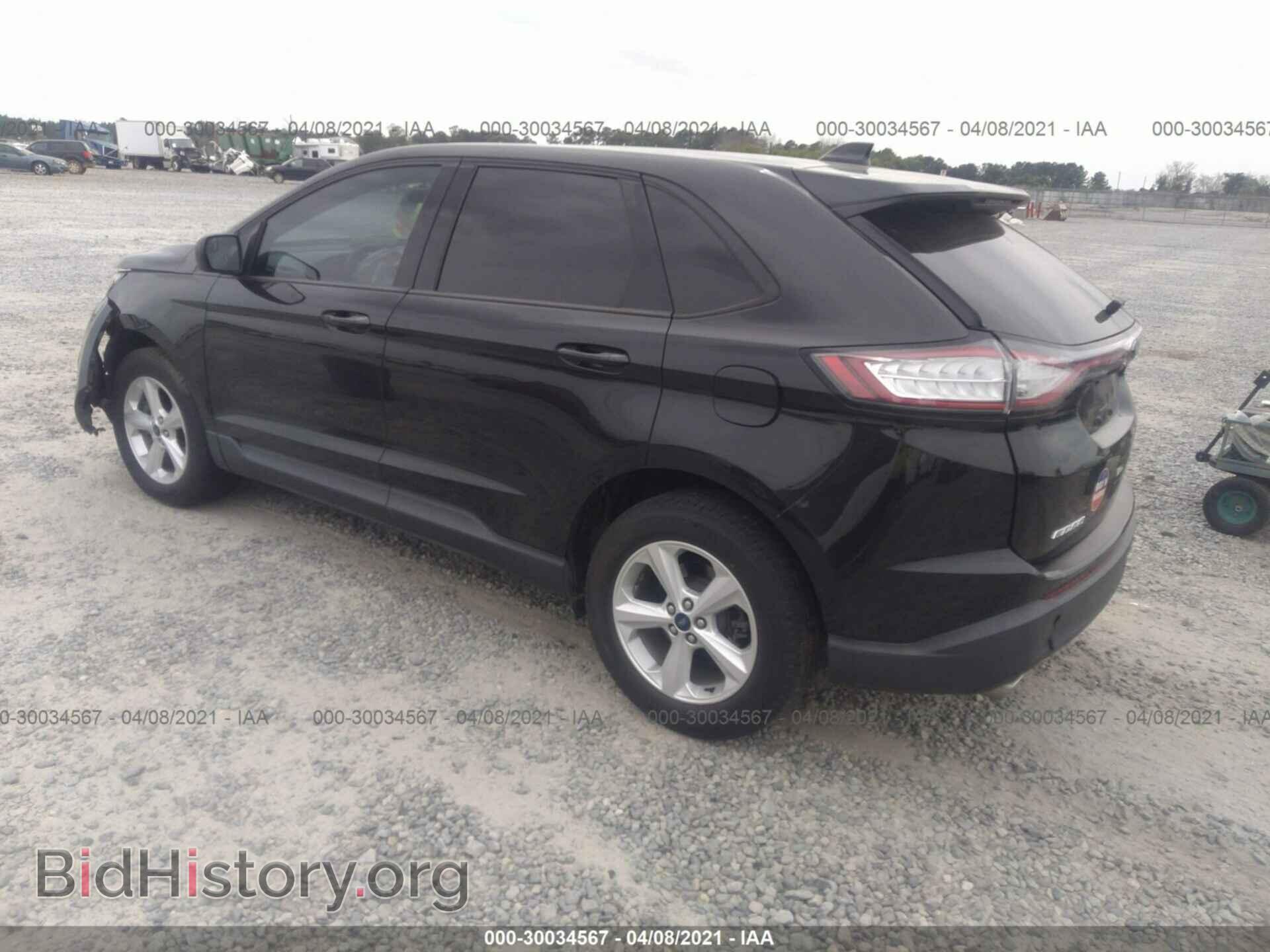 2015 FORD EDGE - VIN: 2FMTK3G88FBB39591 - Фото 3