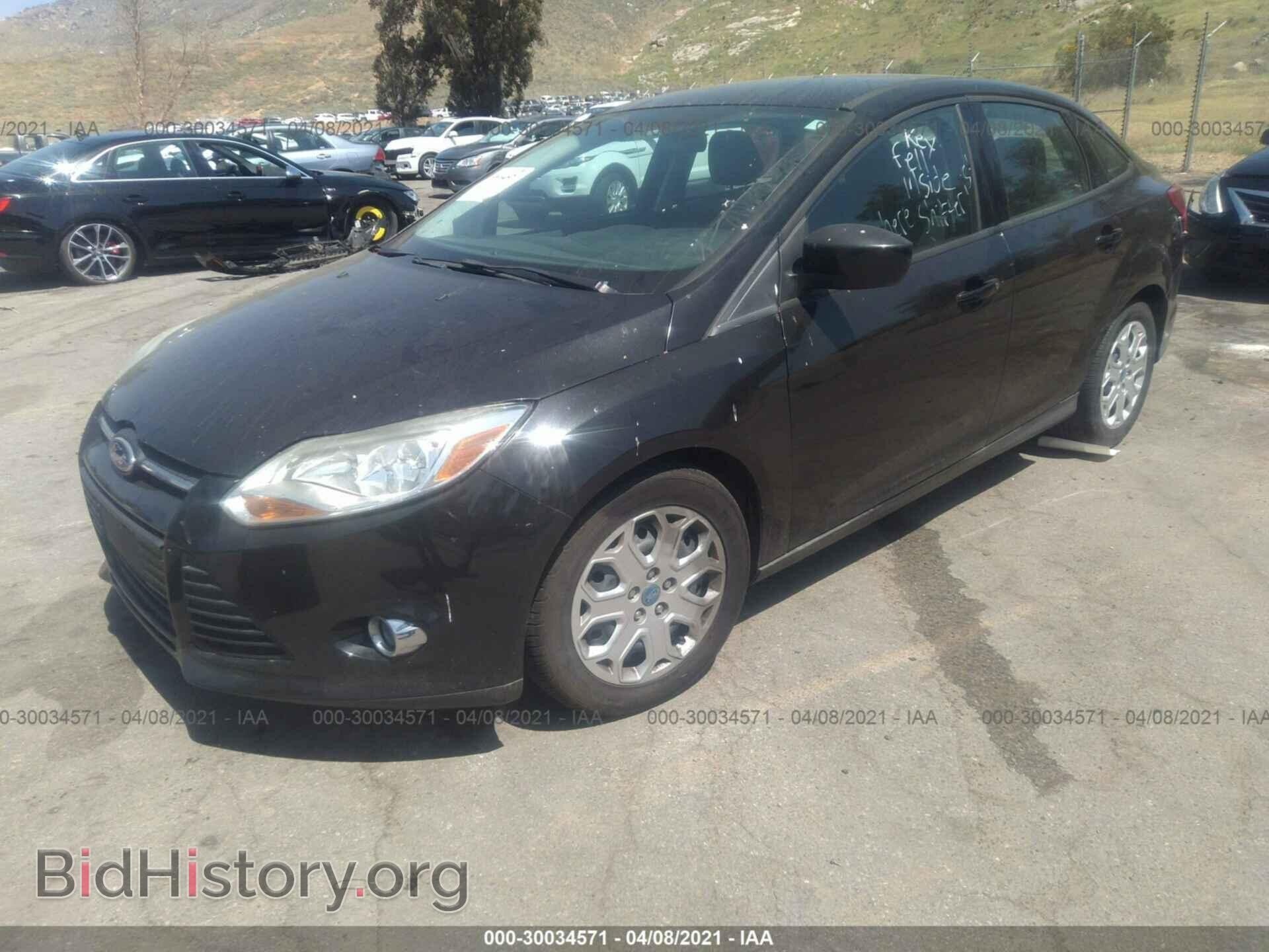 2012 FORD FOCUS - VIN: 1FAHP3F25CL163390 - Фото 2