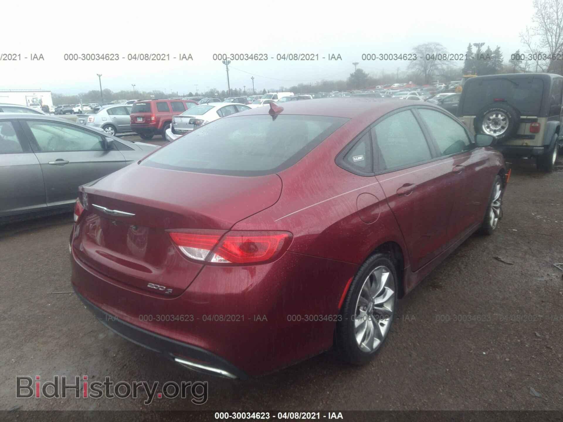 2015 CHRYSLER 200 - VIN: 1C3CCCBB4FN562424 - Фото 4