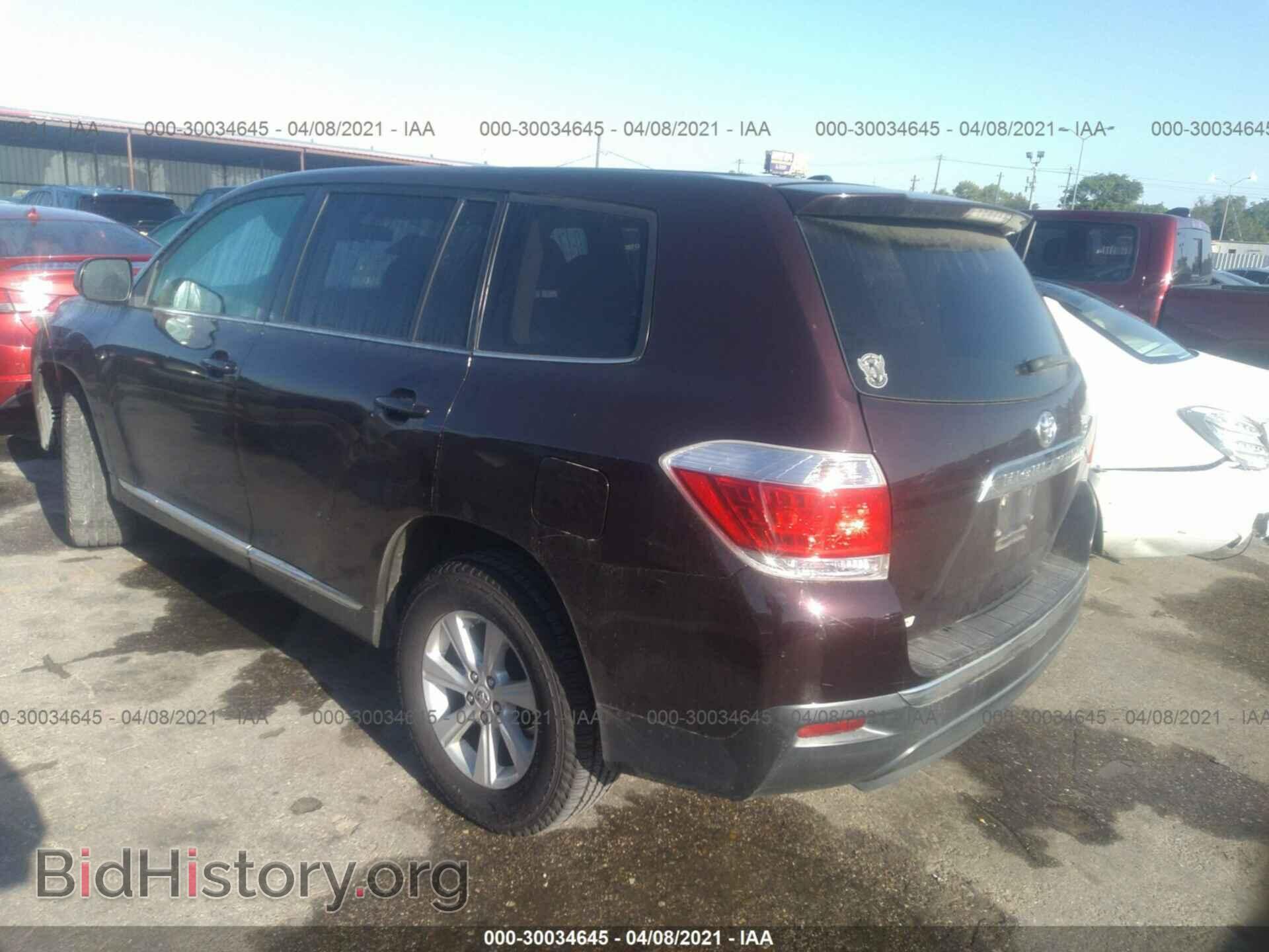 2011 TOYOTA HIGHLANDER - VIN: 5TDZA3EH2BS012445 - Фото 3
