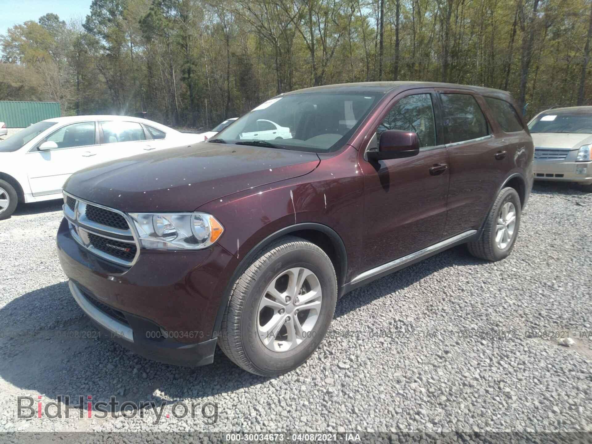 2012 DODGE DURANGO - VIN: 1C4RDHAG6CC206531 - Фото 2