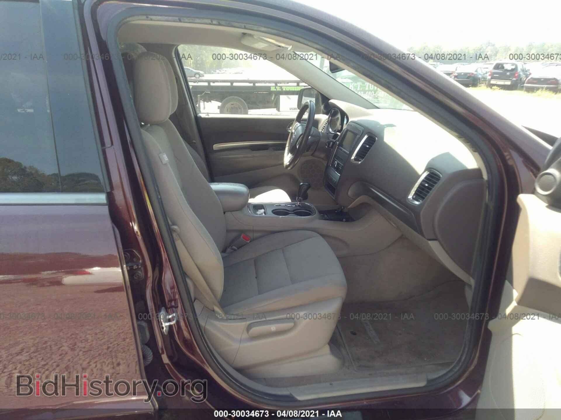 2012 DODGE DURANGO - VIN: 1C4RDHAG6CC206531 - Фото 5