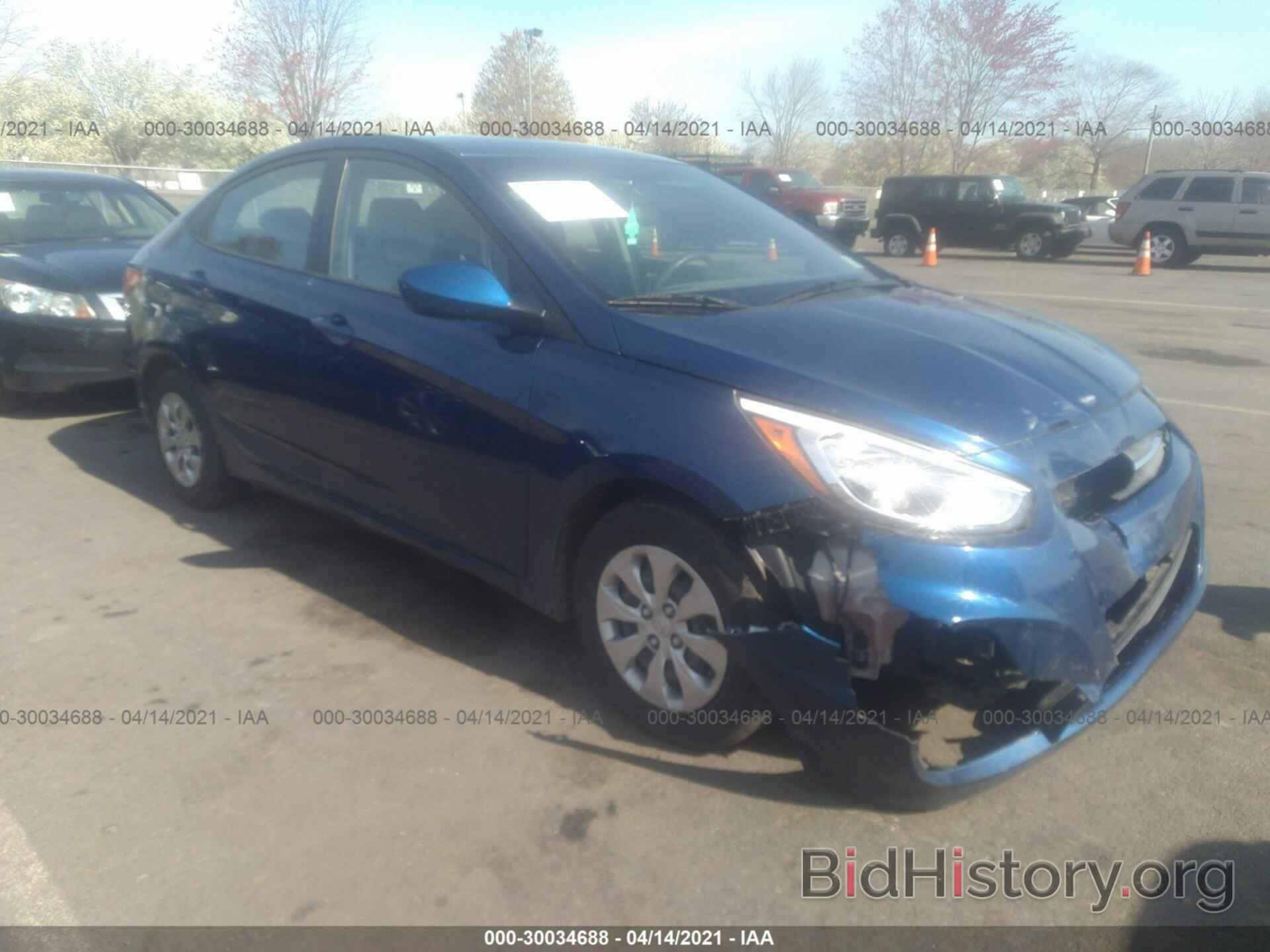 Photo KMHCT4AE6HU290802 - HYUNDAI ACCENT 2017