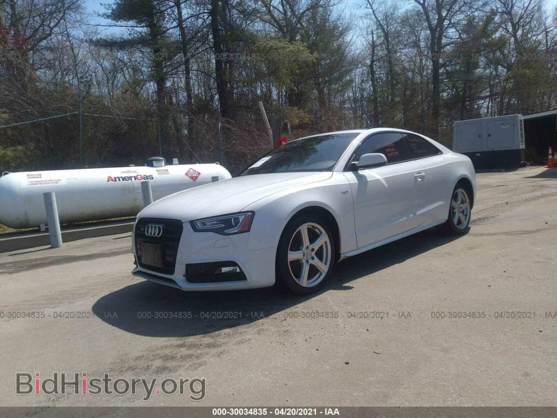 2014 AUDI S5 - VIN: WAUCGAFR5EA031277 - Фото 2