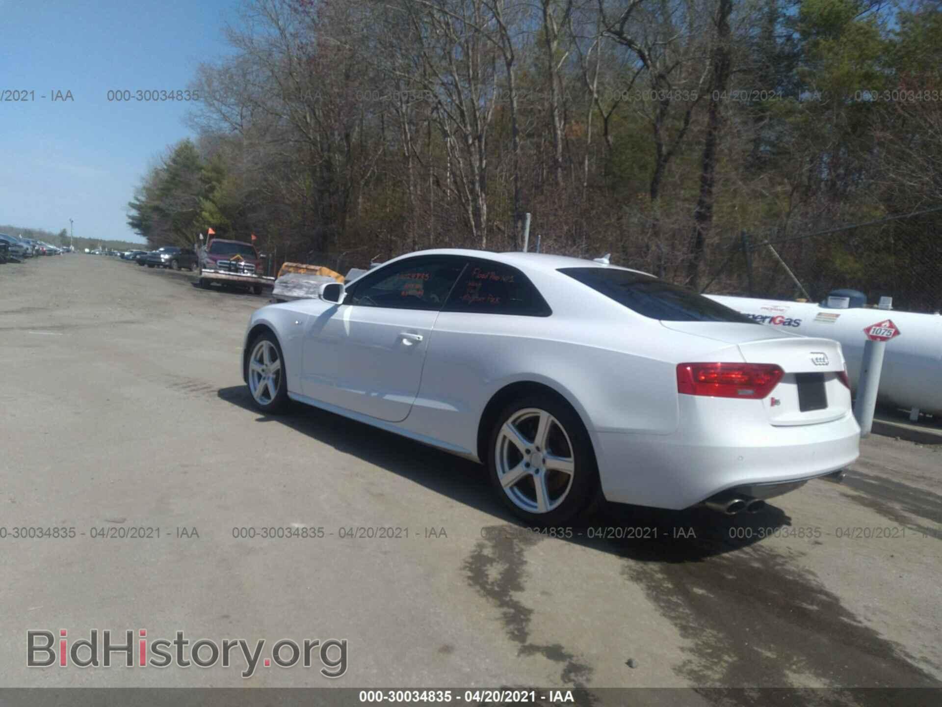 2014 AUDI S5 - VIN: WAUCGAFR5EA031277 - Фото 3